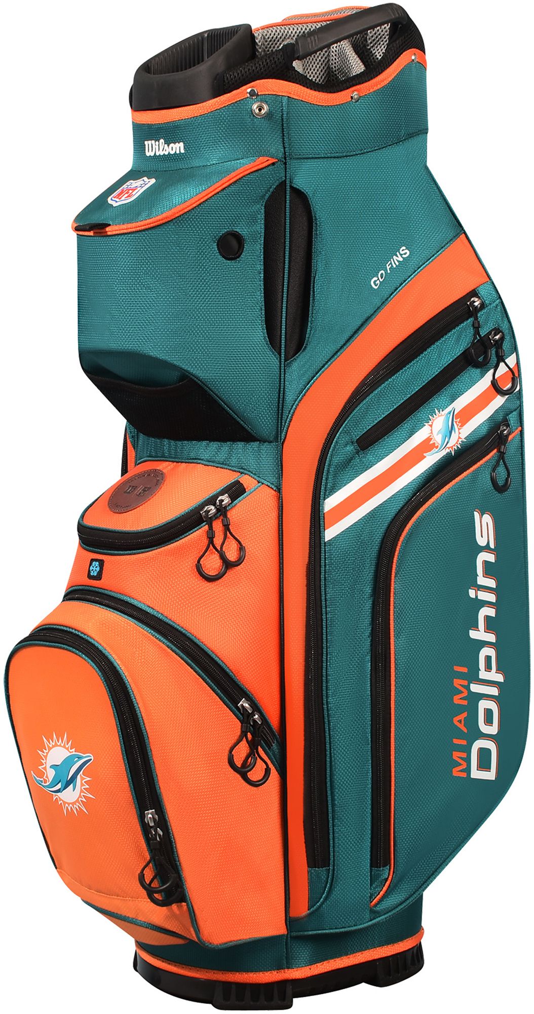 NFL Miami Dolphins キャディバッグ 24WILANFLCBMMDLPHBAG_is