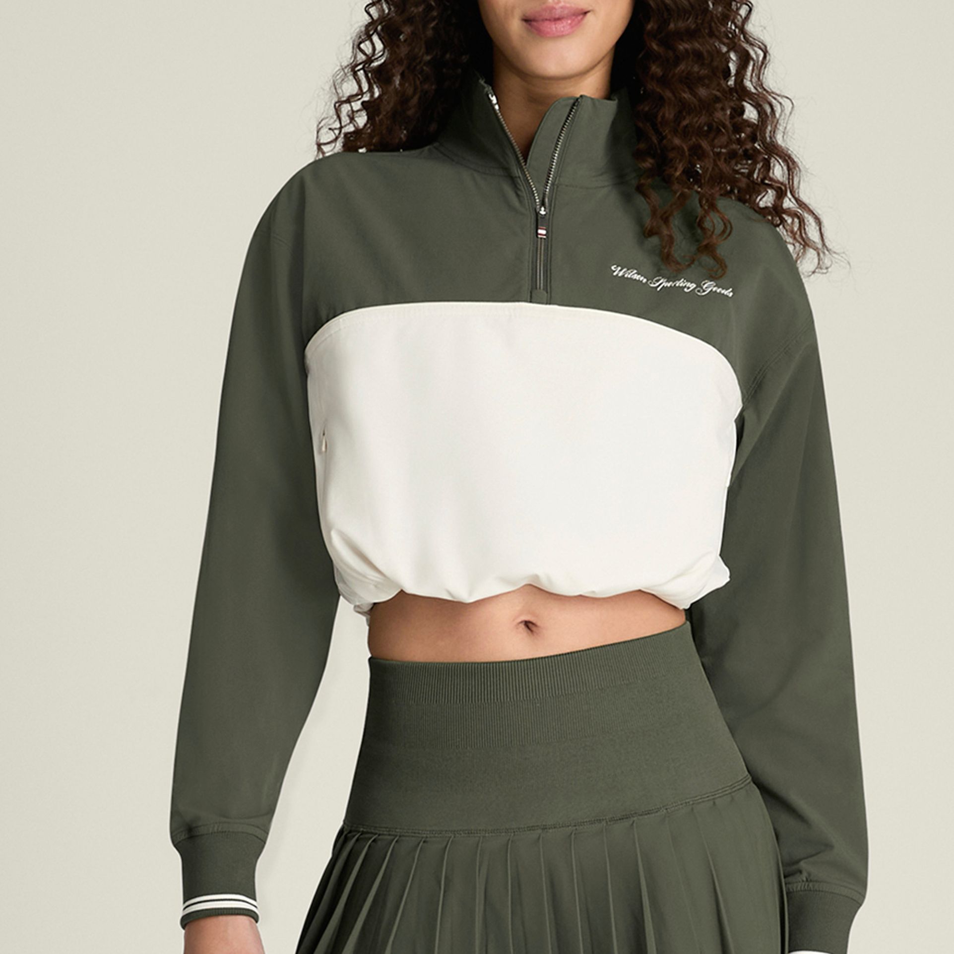 Wilson Women's Davenport Woven 1/4 Zip Pop Over | Dick's Sporting