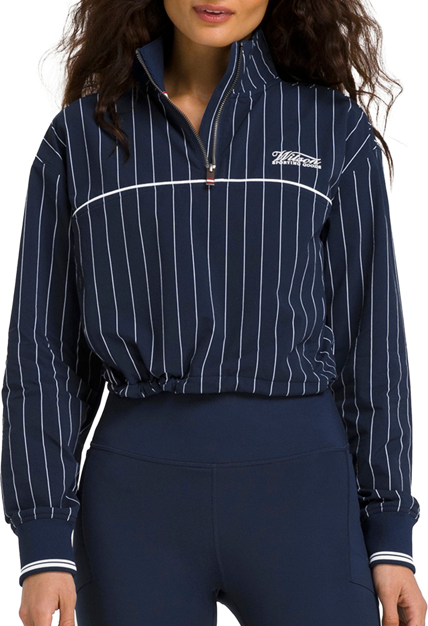 48 新品タグ付き　swivel　ボードウェア Wilson Women's Davenport Woven 1/4 Zip Pop Over | Dick's Sporting