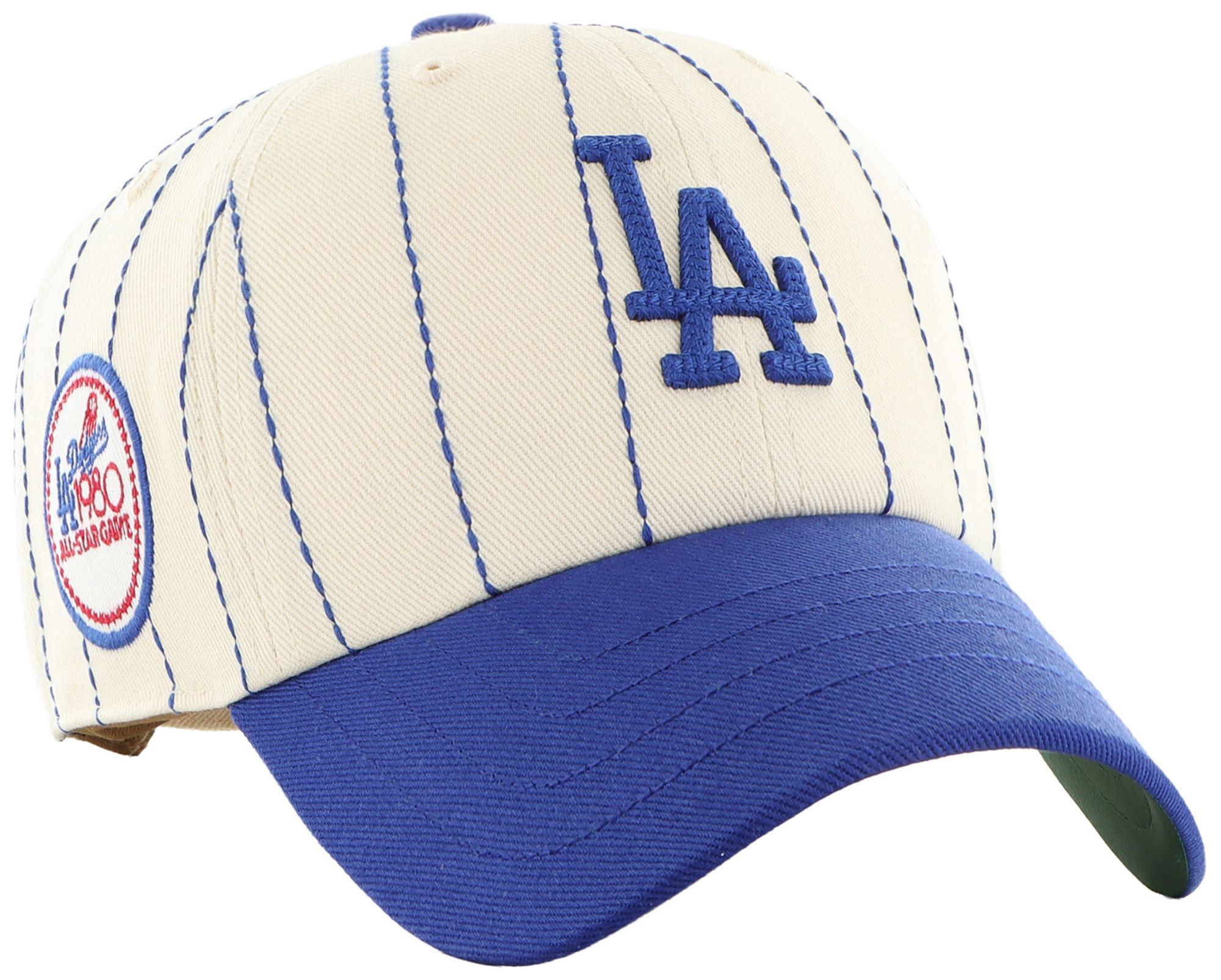 47 Adult Los Angeles Dodgers Cream Cooperstown Rawlings Clean Up
