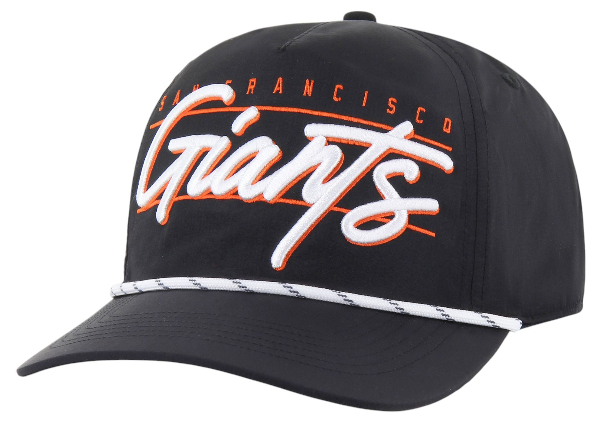 47 Adult San Francisco Giants Black Condor Hitch Adjustable Hat