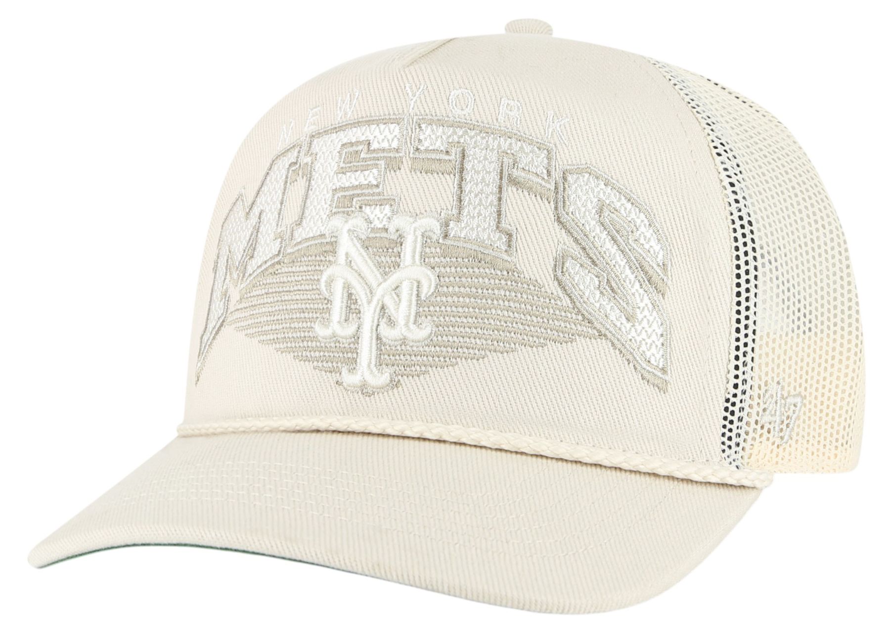 47 Adult New York Mets Tan Pomona Hitch Adjustable Hat | Dick's