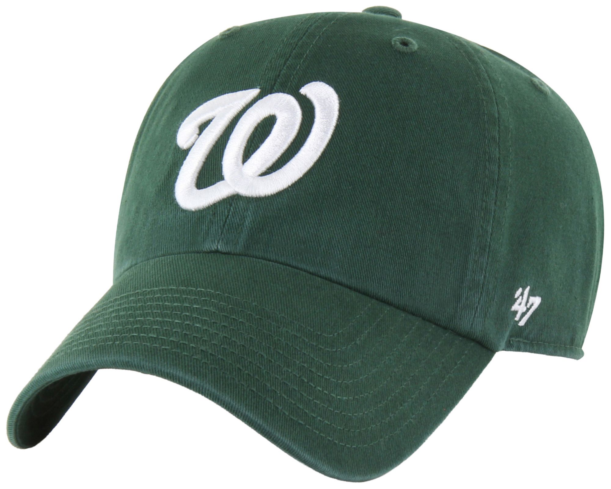 47 Adult Washington Nationals Green Clean Up Adjustable Hat 