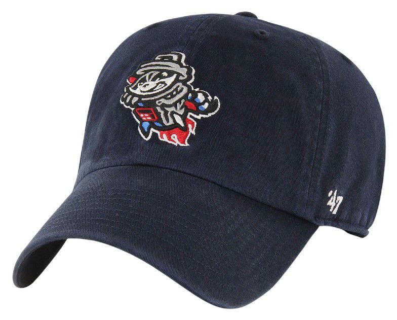 47 Adult Rocket City Trash Pandas Navy Clean Up Adjustable Hat