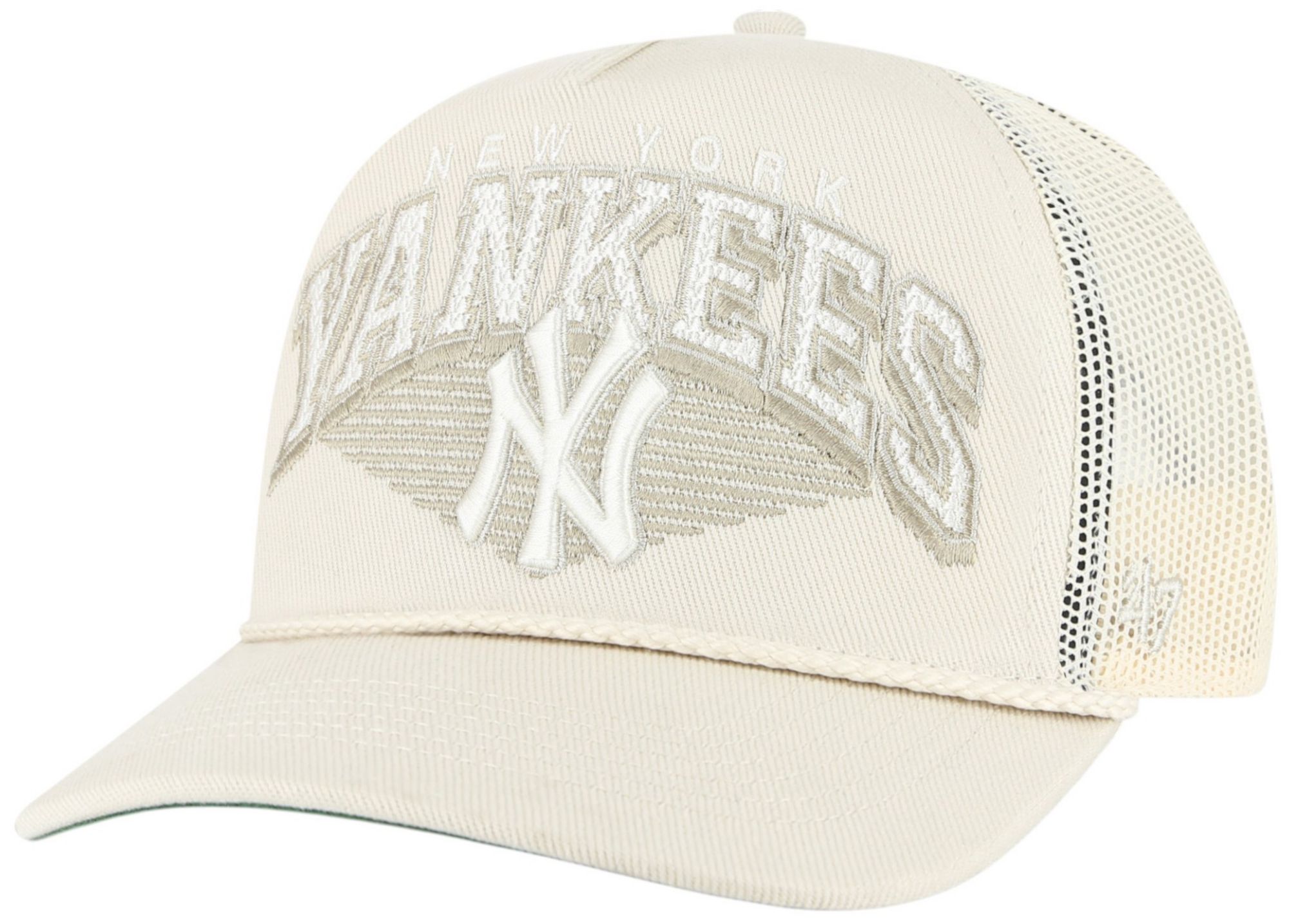 47 Adult New York Yankees Tan Pomona Hitch Adjustable Hat | Dick's