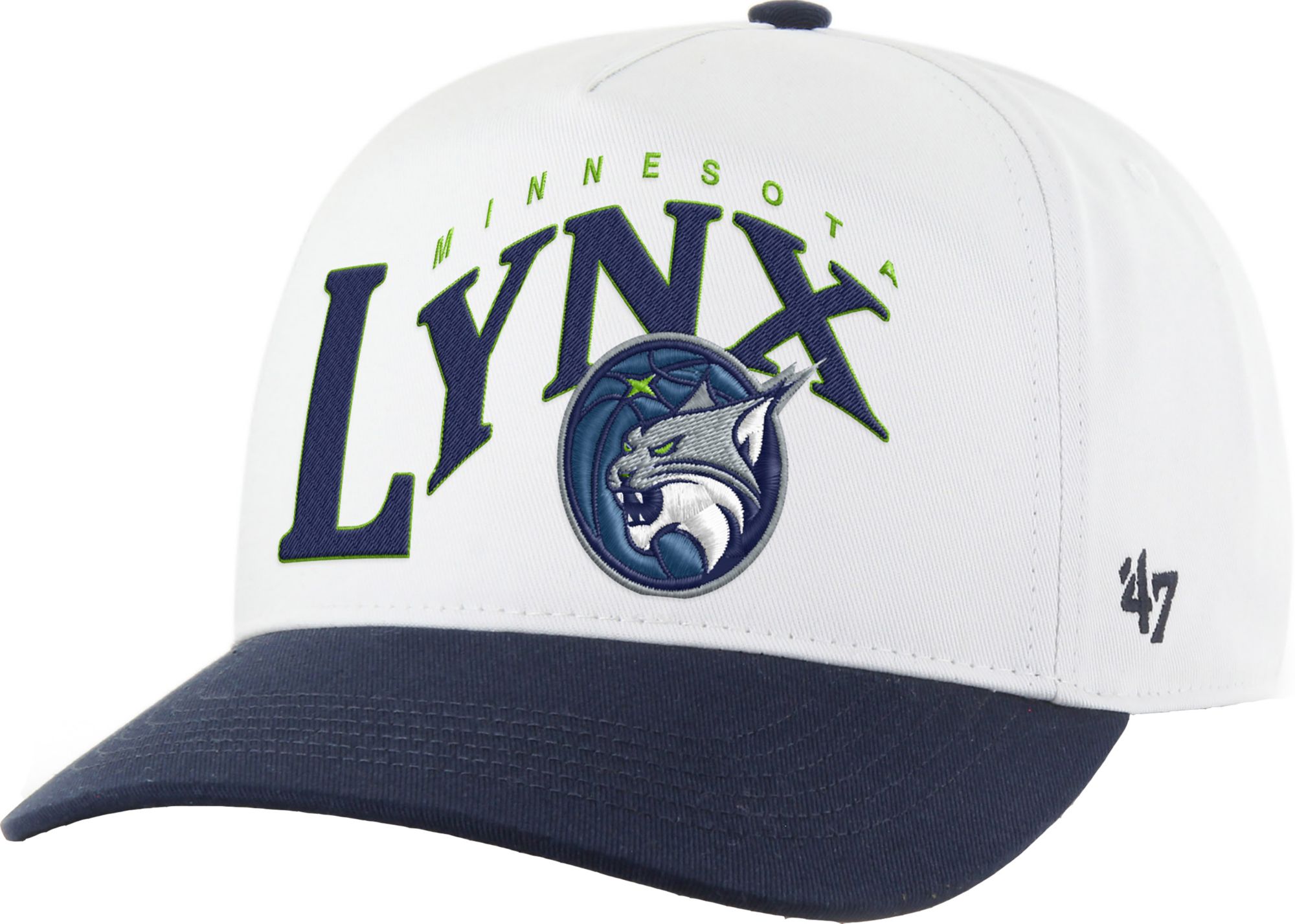 shomka generation ♡ lynx hat 47 Adult Minnesota Lynx White Wave Hitch Adjustable Hat | Dick's
