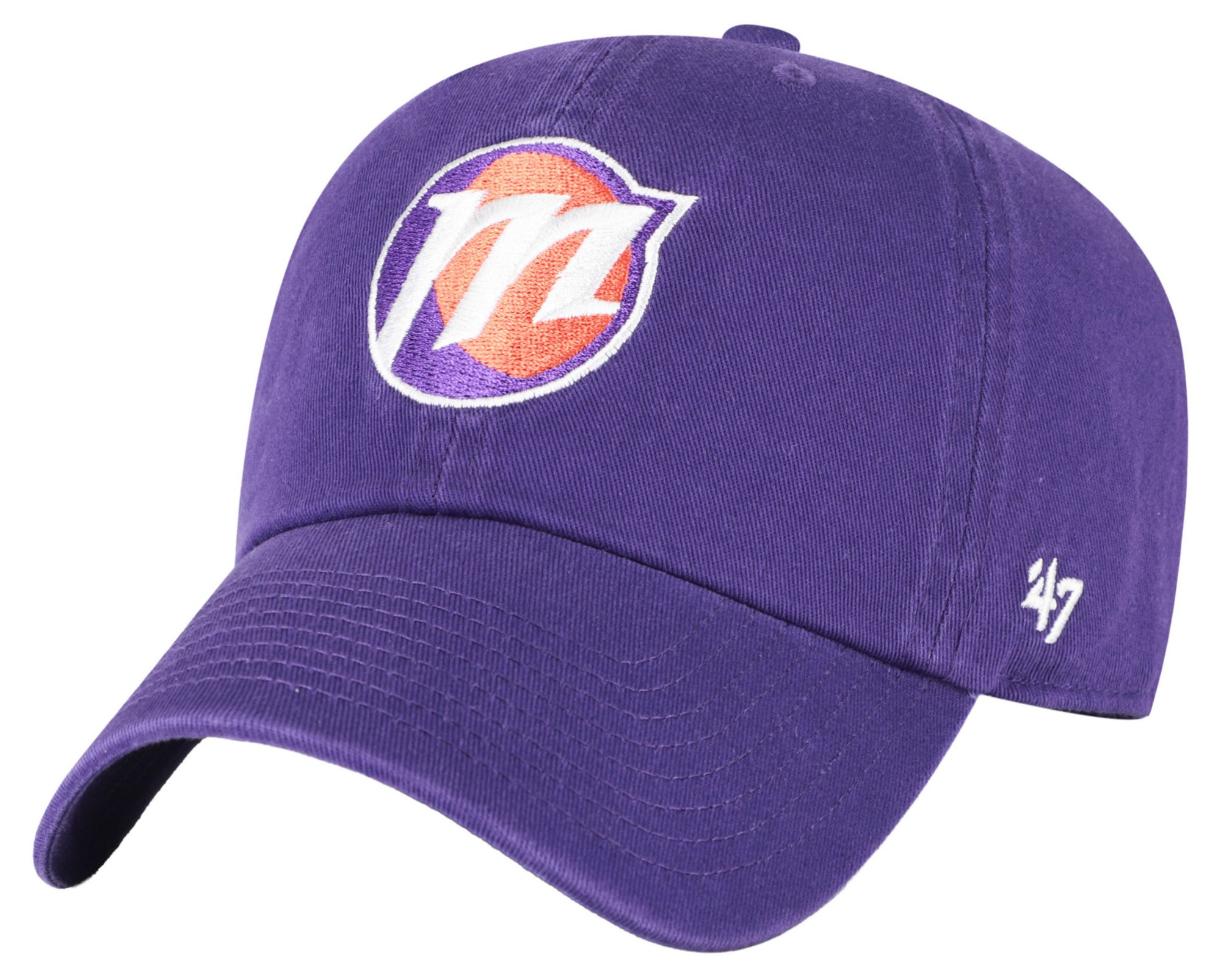 47 Adult Phoenix Mercury Purple Logo Clean Up Adjustable Hat