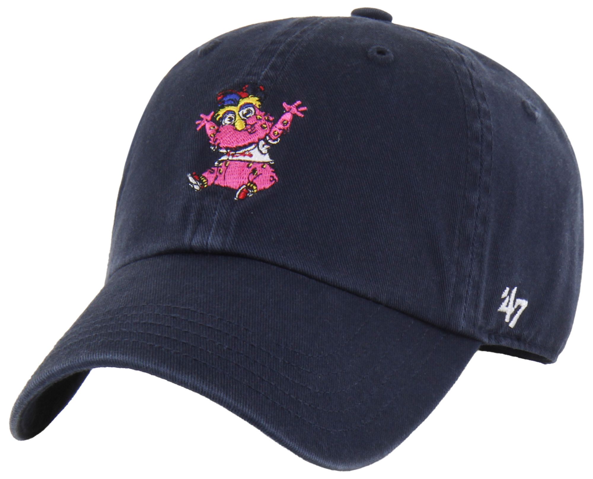 47 Toddler Cleveland Guardians Navy Mascot Clean Up Adjustable Hat