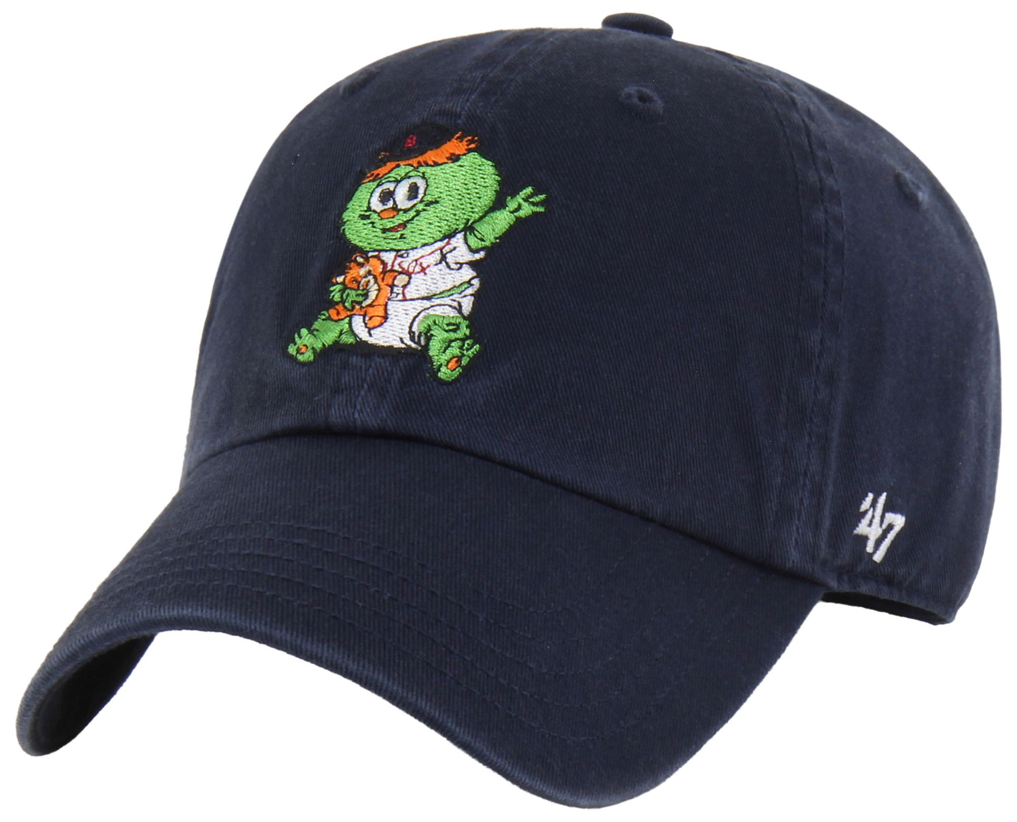 47 Toddler Boston Red Sox Navy Mascot Clean Up Adjustable Hat
