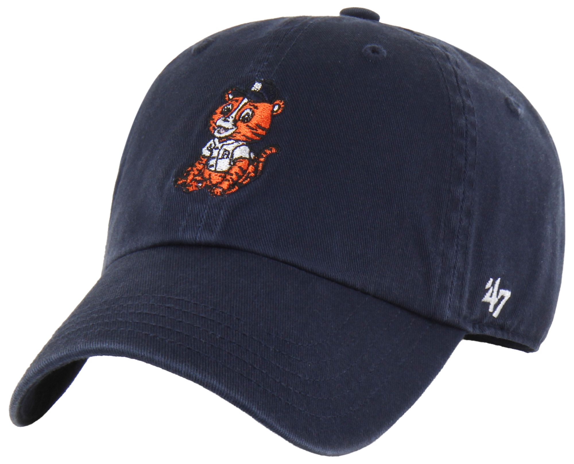 47 Toddler Detroit Tigers Navy Mascot Clean Up Adjustable Hat