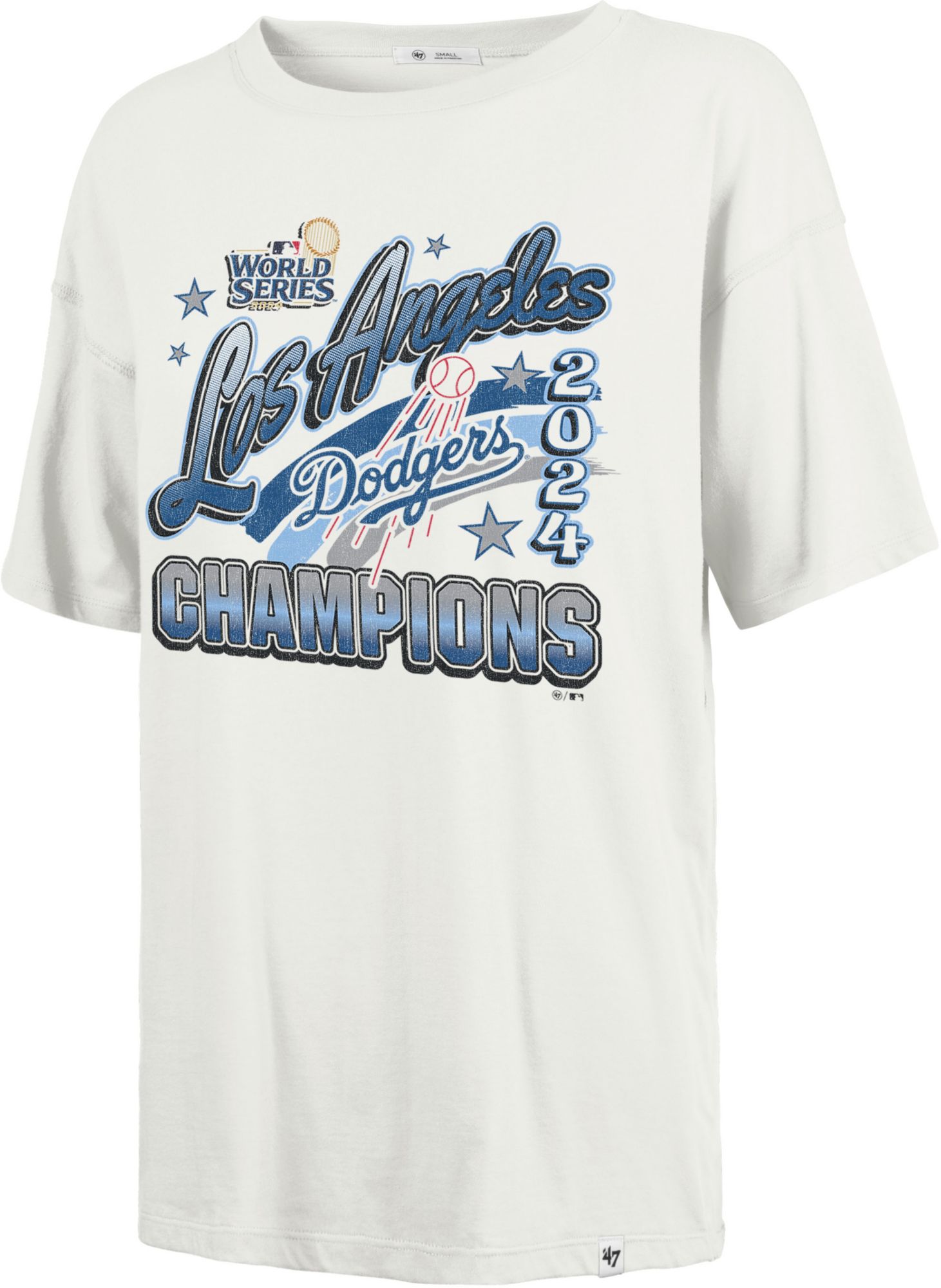 47 Women's Los Angeles Dodgers Cream Cooperstown Playoff Sadie T