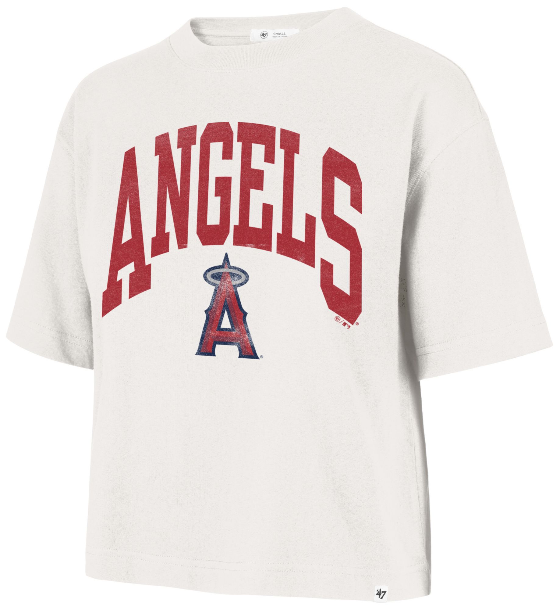 47 Women's Los Angeles Angels Cream Reed City T-Shirt | Dick's