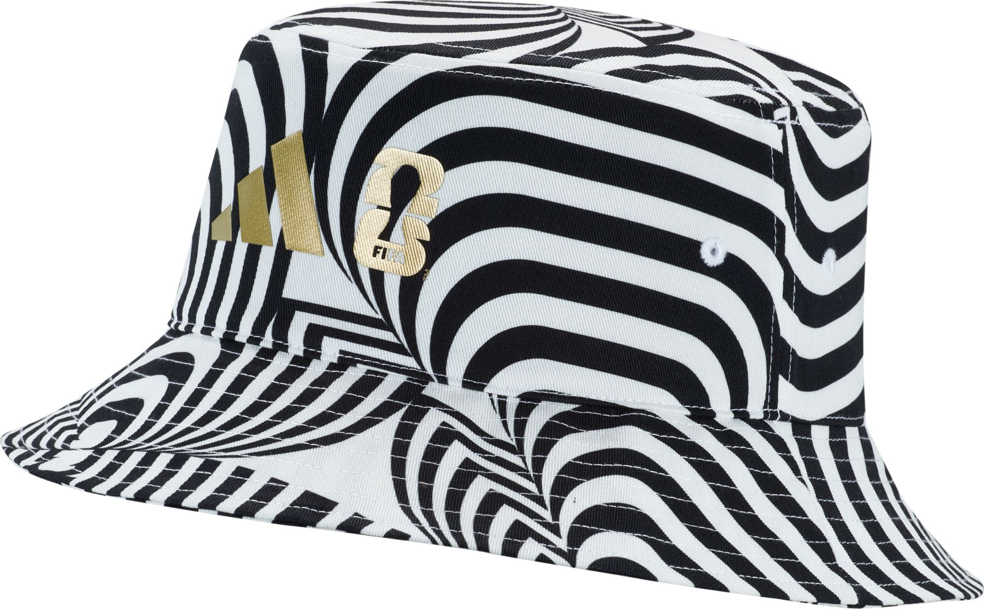 adidas Adult 2026 FIFA World Cup Graphic Black Bucket Hat | Dick's