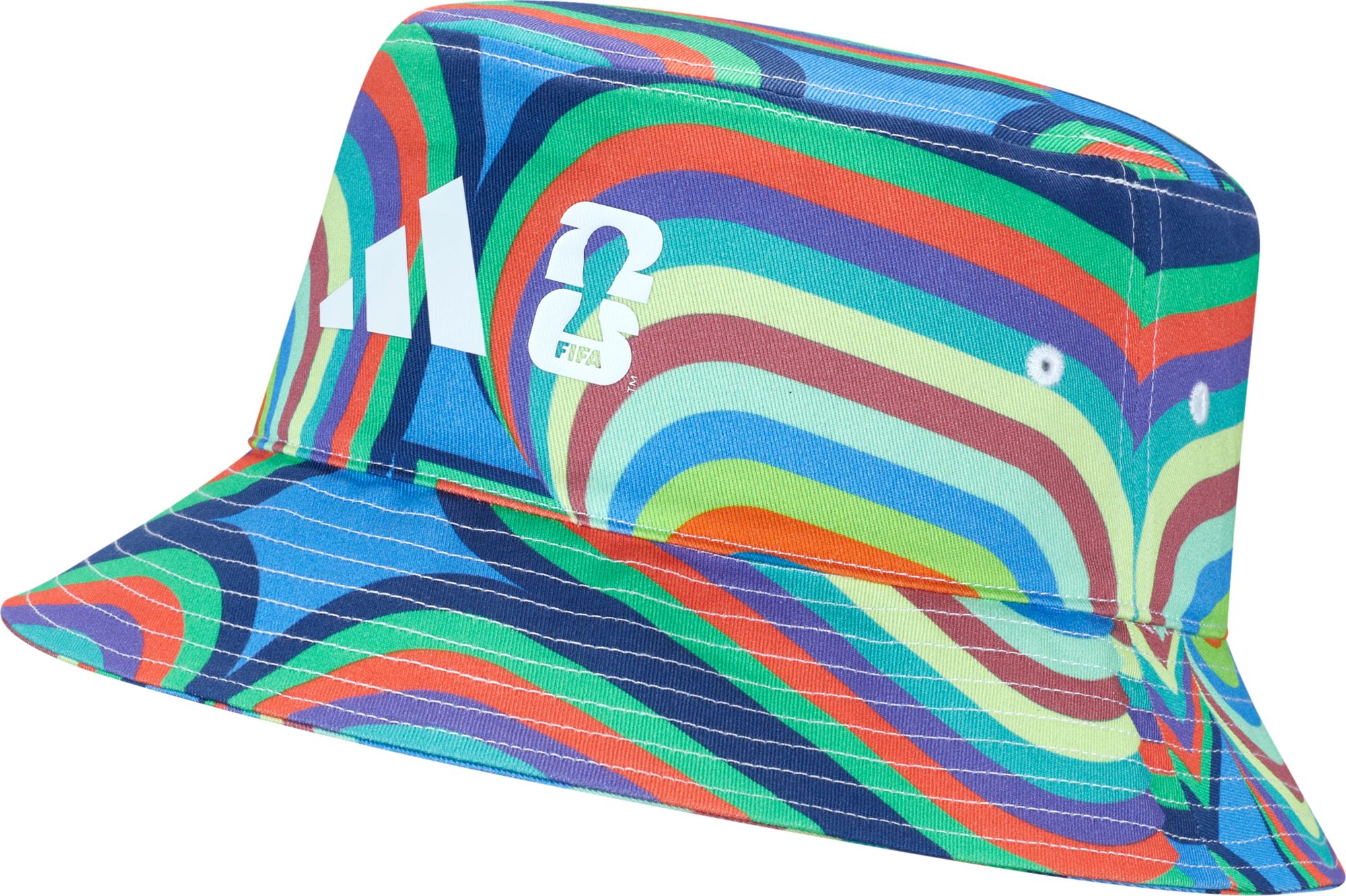 adidas Adult 2026 FIFA World Cup Graphic Black Bucket Hat | Dick's