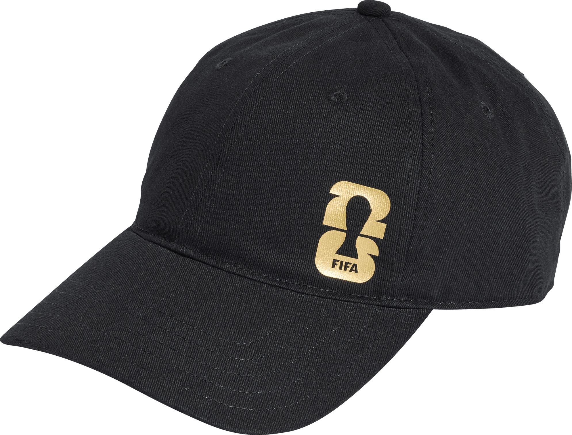 adidas Adult 2026 FIFA World Cup Official Emblem Black Hat