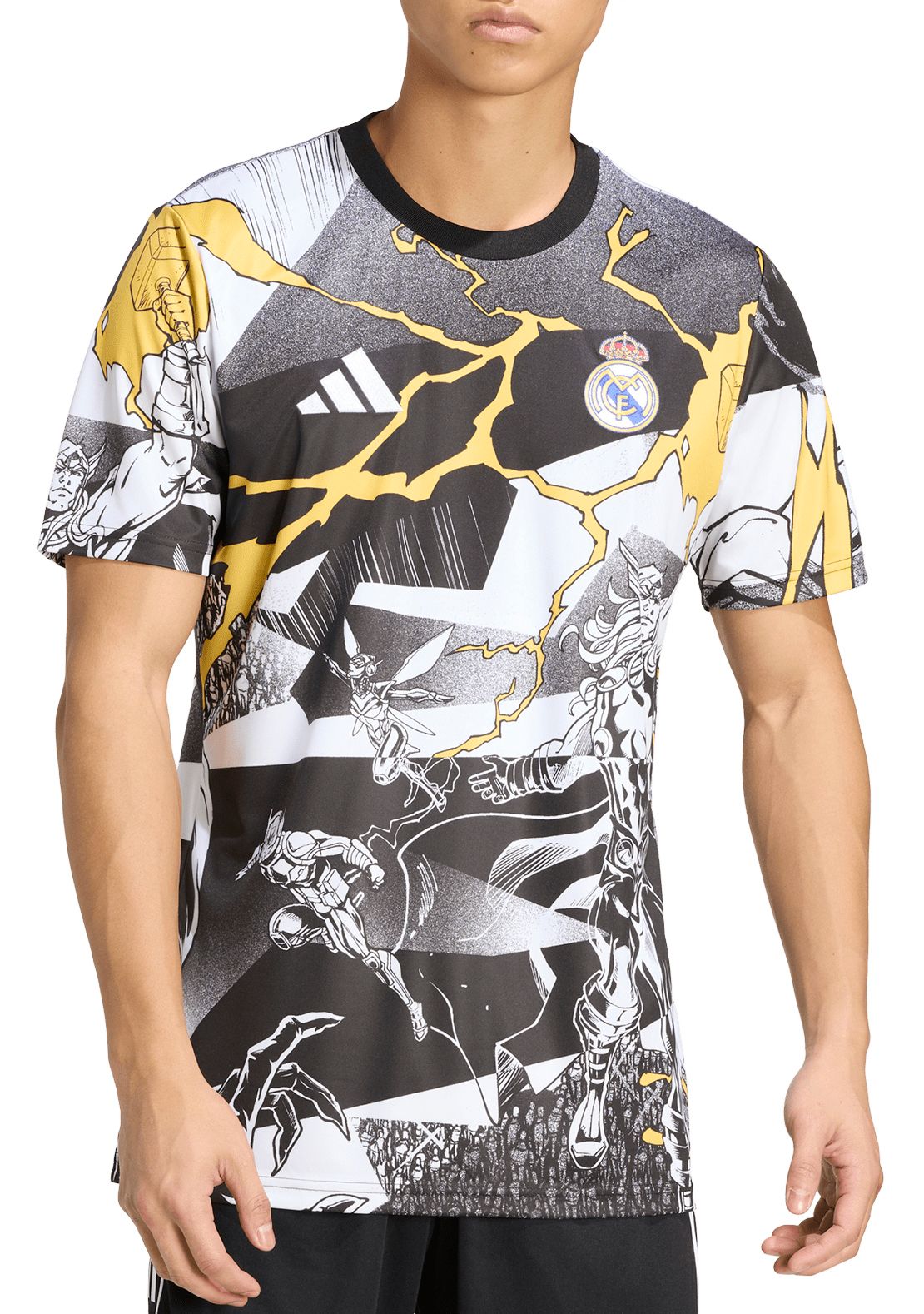 adidas Adult Real Madrid x Avengers Prematch Jersey | Dick's