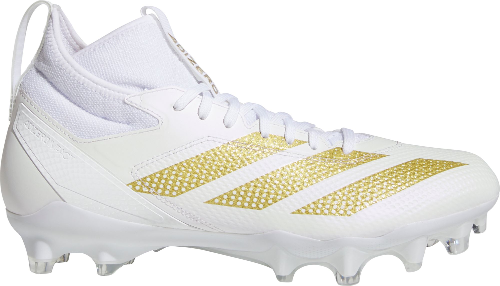 Adizero Impact Cleats　WHT/GLD　27.5㎝　F adidas Men's adizero Impact Football Cleats | Dick's Sporting Goods