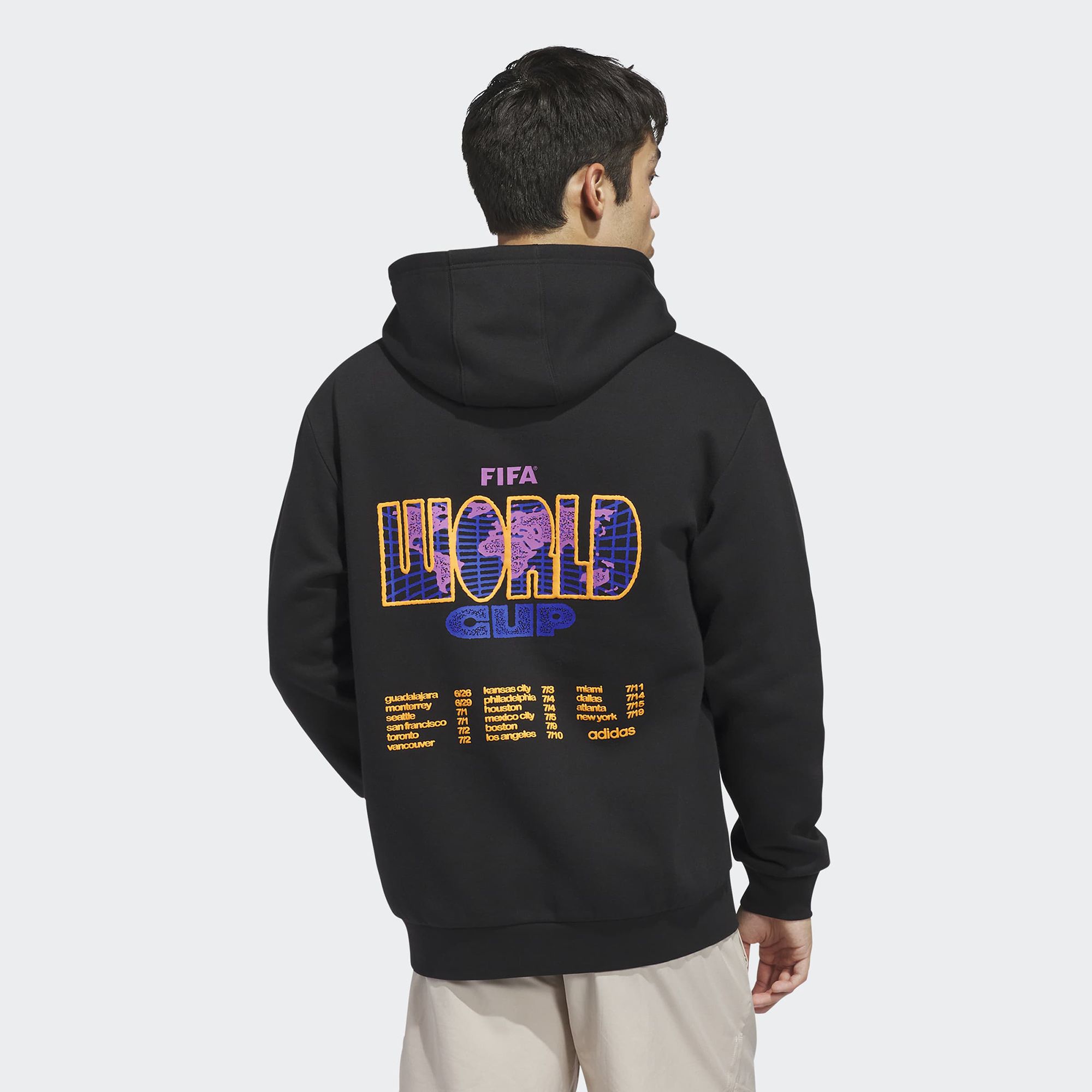 adidas Adult FIFA World Cup 2026 Black 2026 Hoodie | Dick's