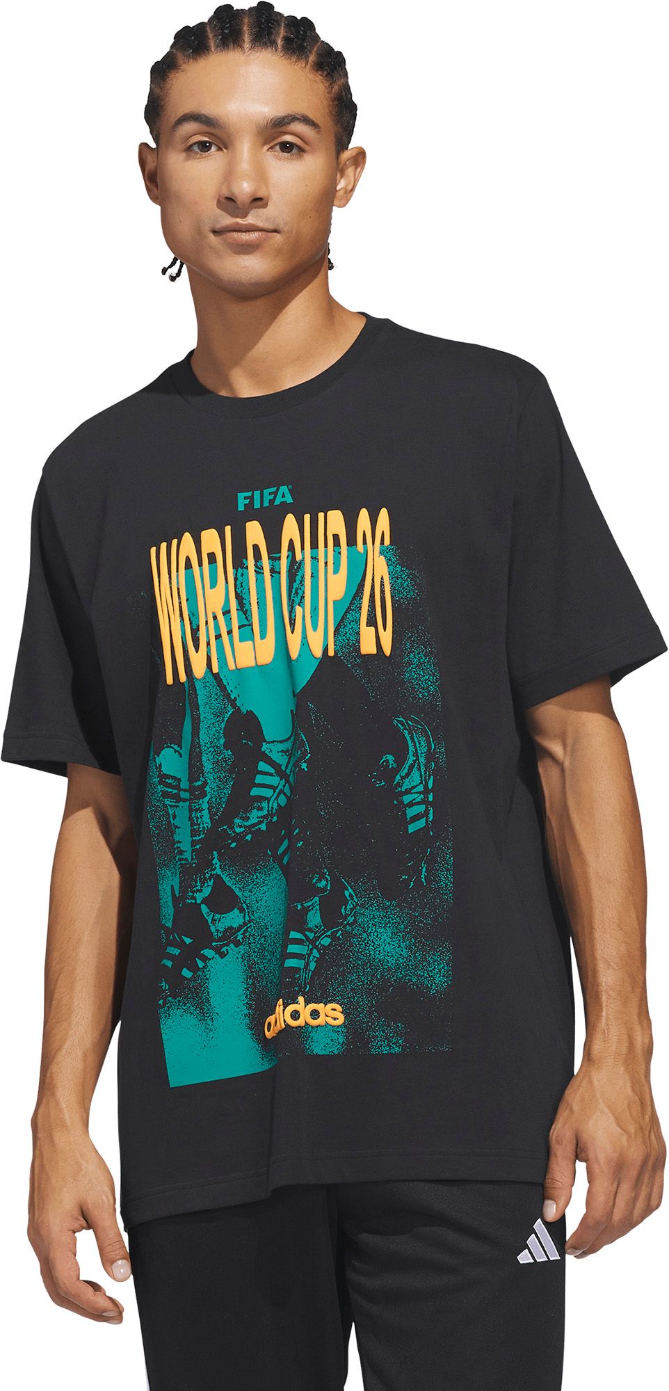 adidas Adult FIFA World Cup 2026 Black 2026 T-Shirt | Dick's