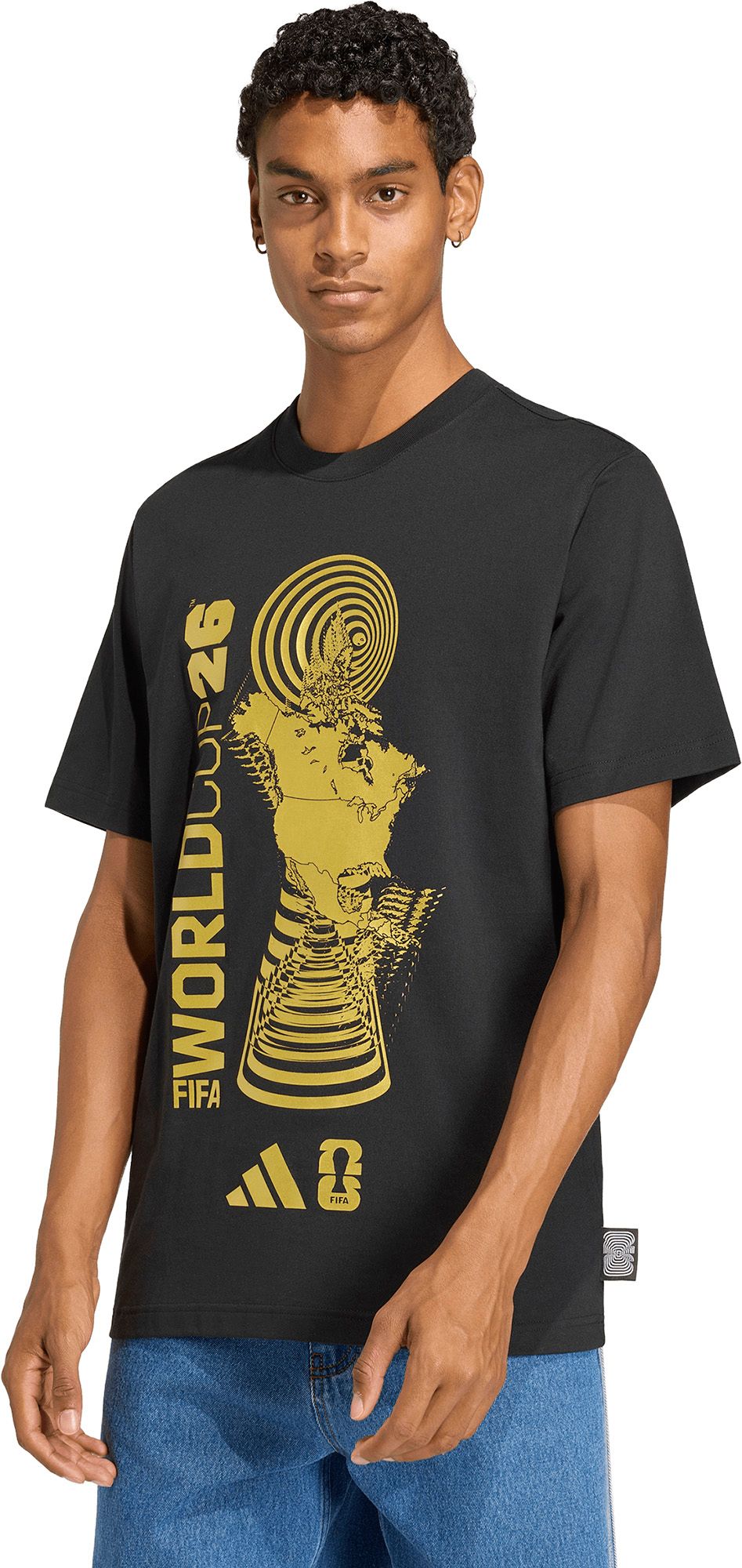 adidas Adult FIFA World Cup 2026 Black 2026 T-Shirt | Dick's
