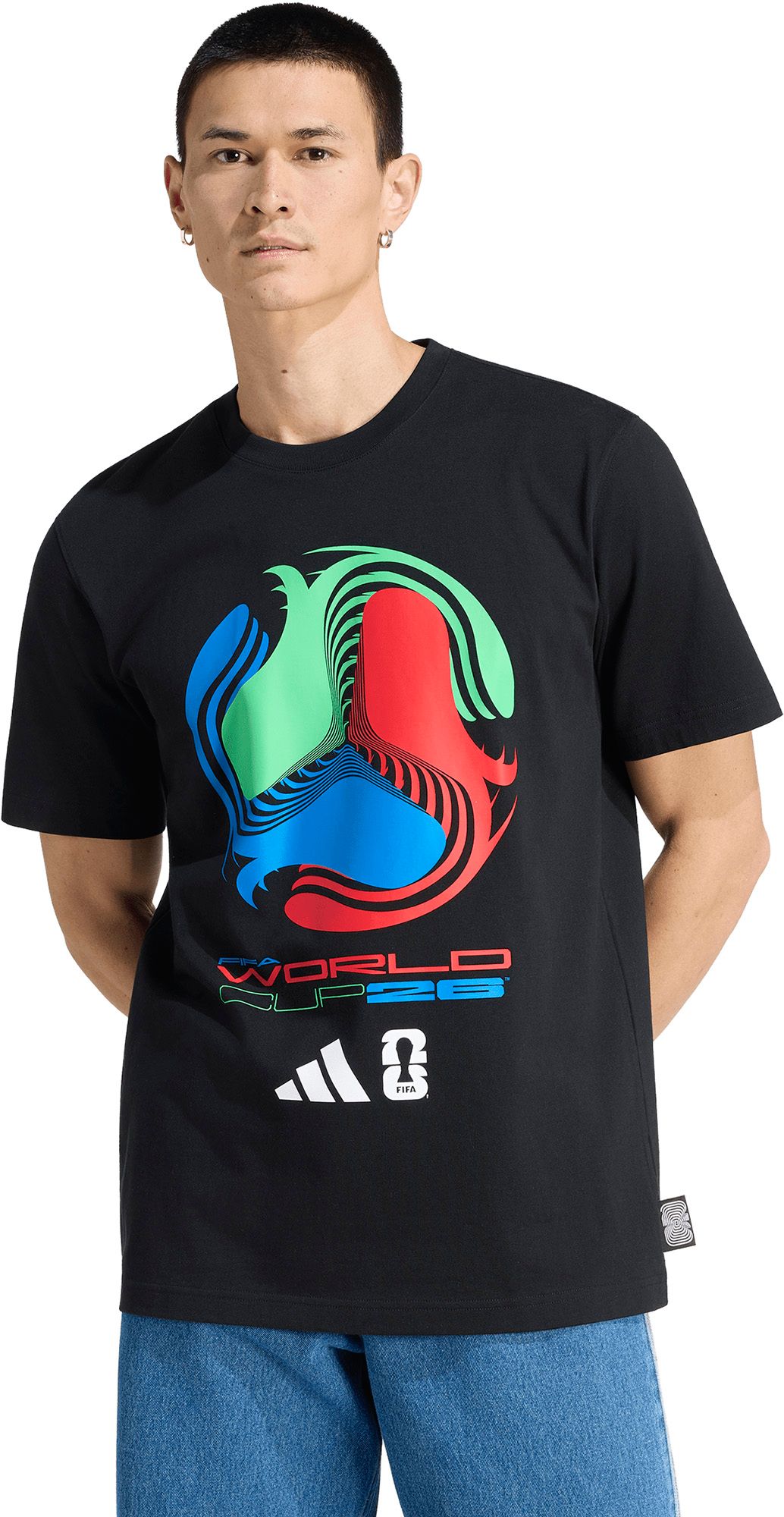 adidas Adult FIFA World Cup 2026 Black 2026 T-Shirt | Dick's