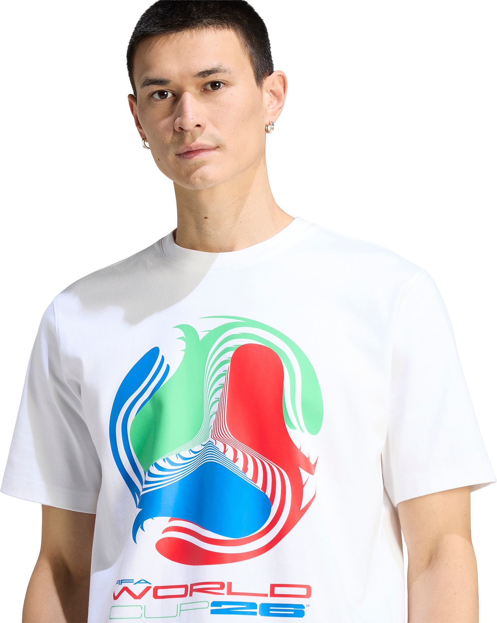 adidas Adult FIFA World Cup 2026 White 2026 T-Shirt | Dick's