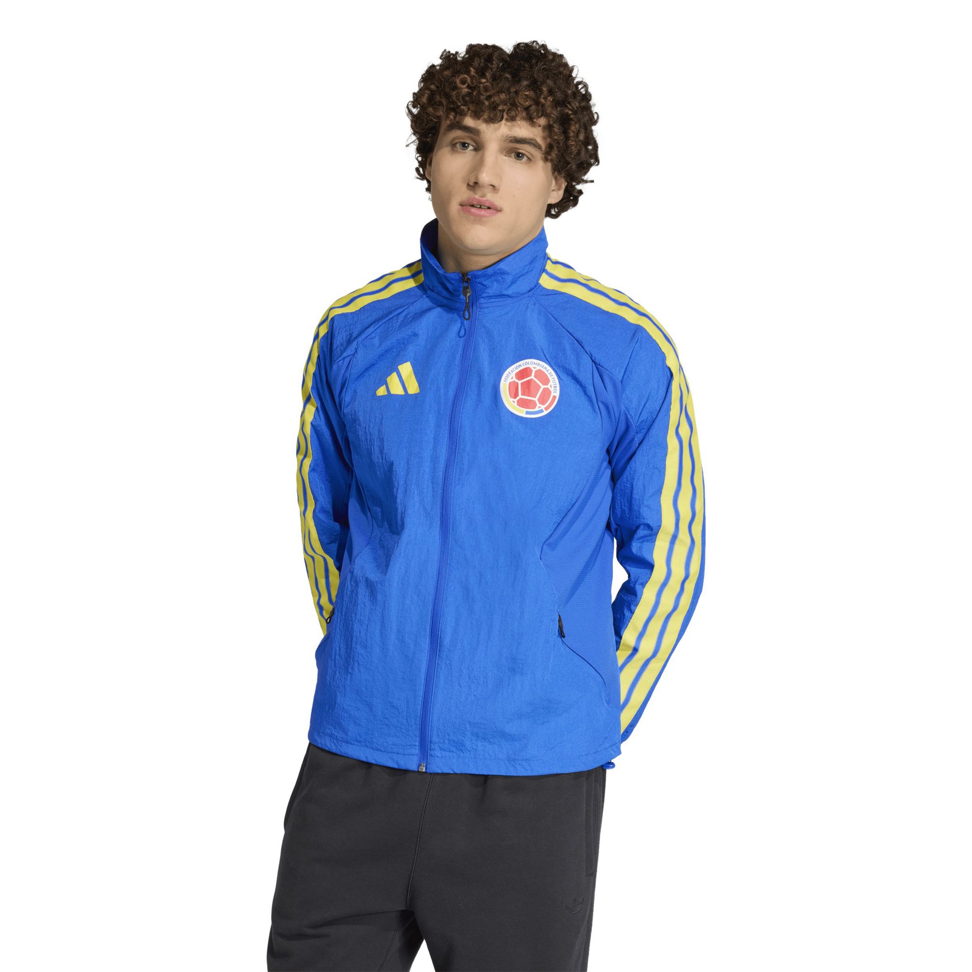 adidas Adult Colombia Glory Blue 2026 Anthem Jacket | Dick's