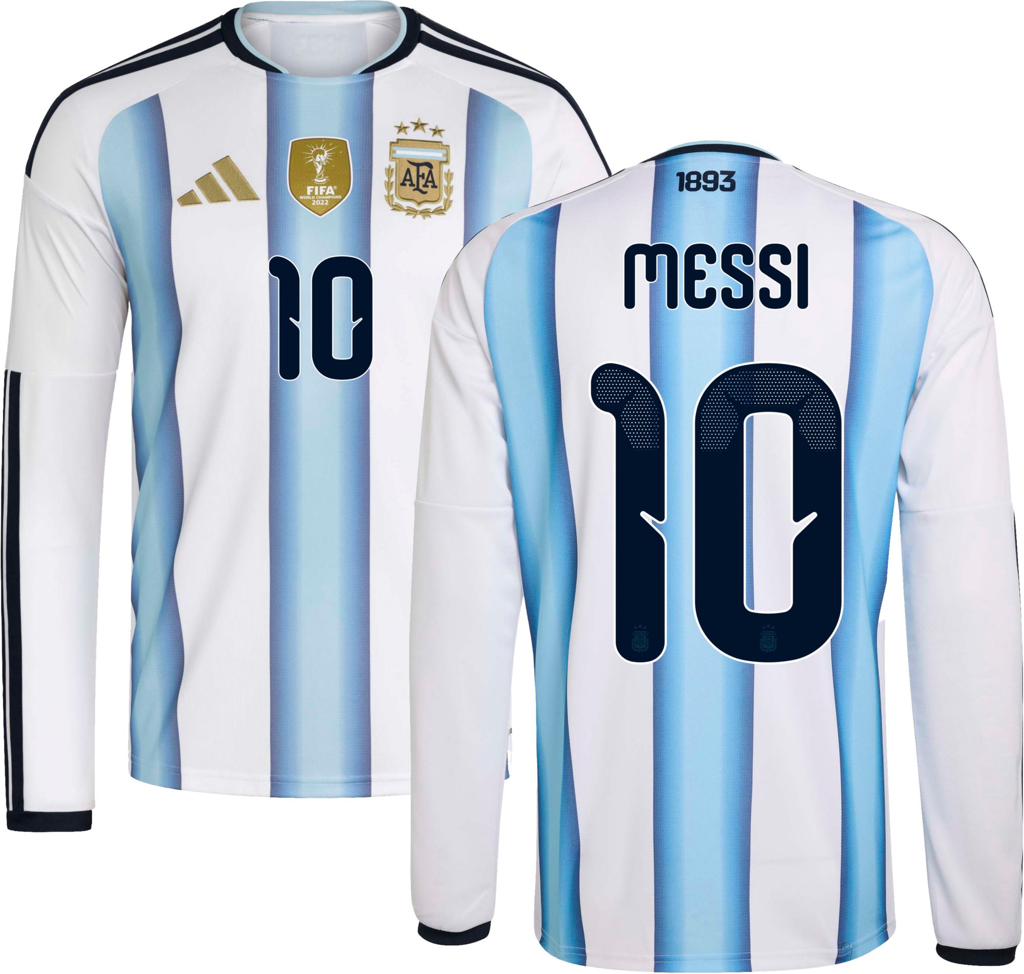 adidas Adult Argentina Lionel Messi #10 2026 Home Replica Jersey
