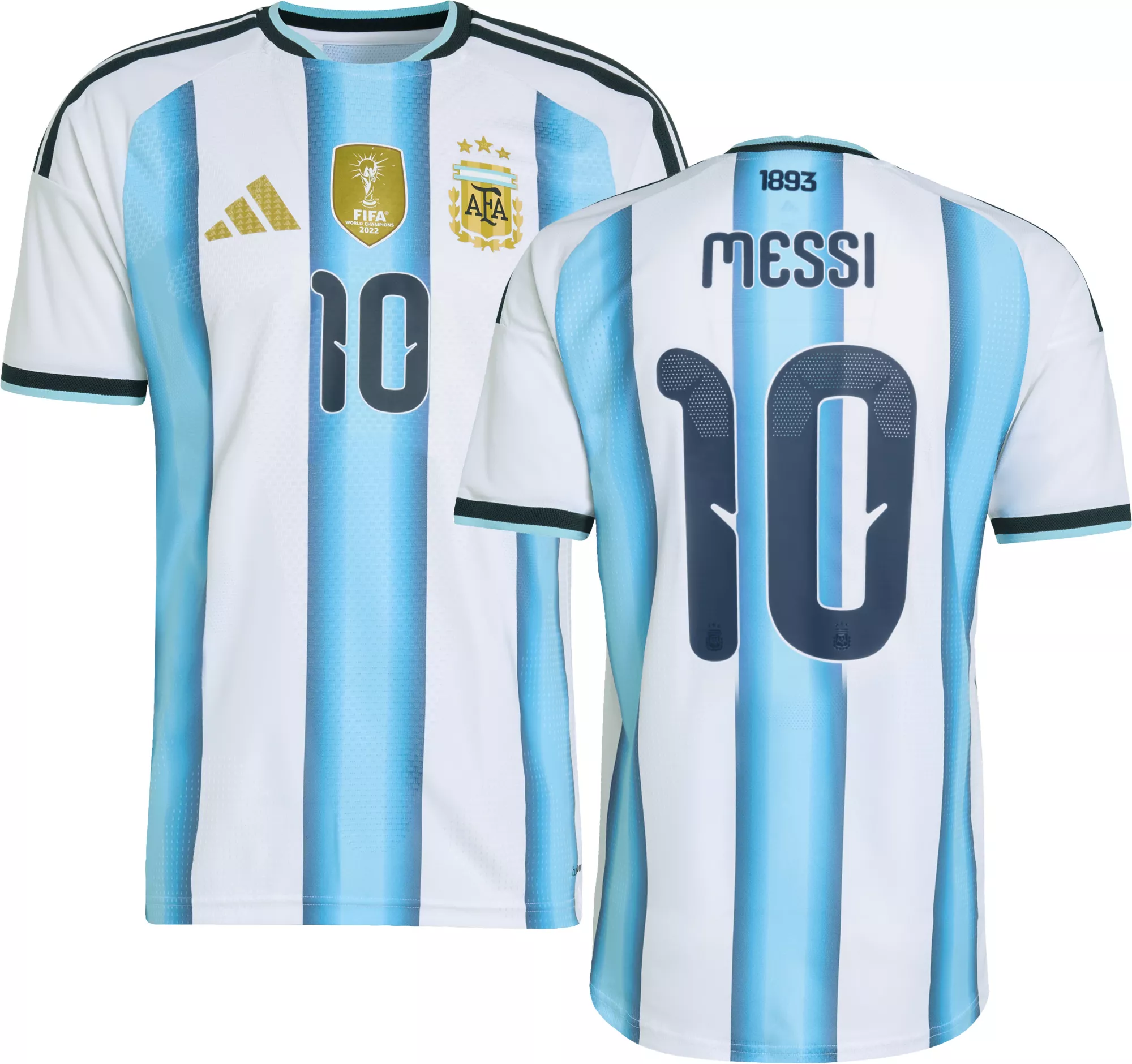 adidas Adult Argentina Lionel Messi #10 2026 Home Authentic Jersey