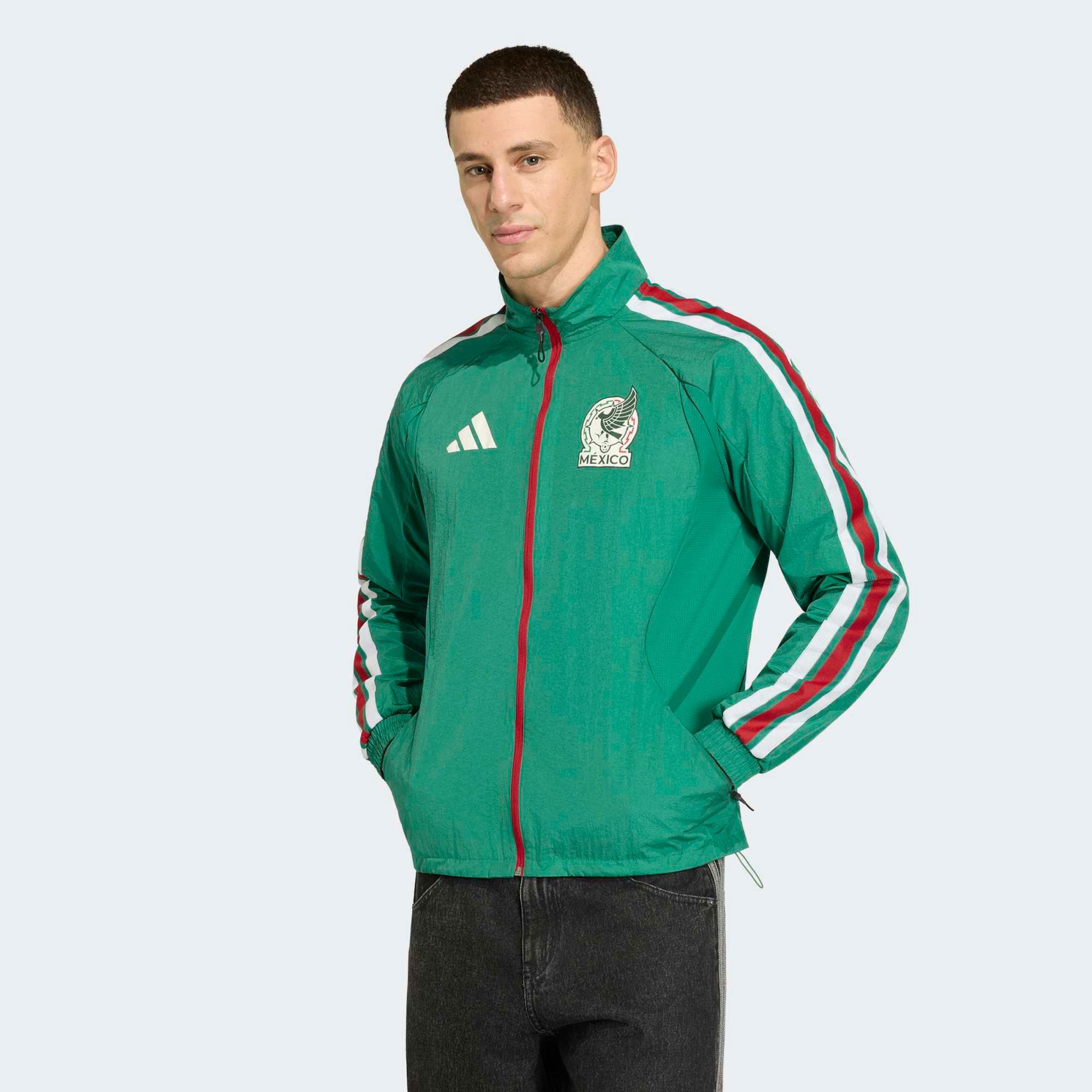 adidas Adult Mexico Green 2026 Anthem Jacket | Dick's Sporting Goods