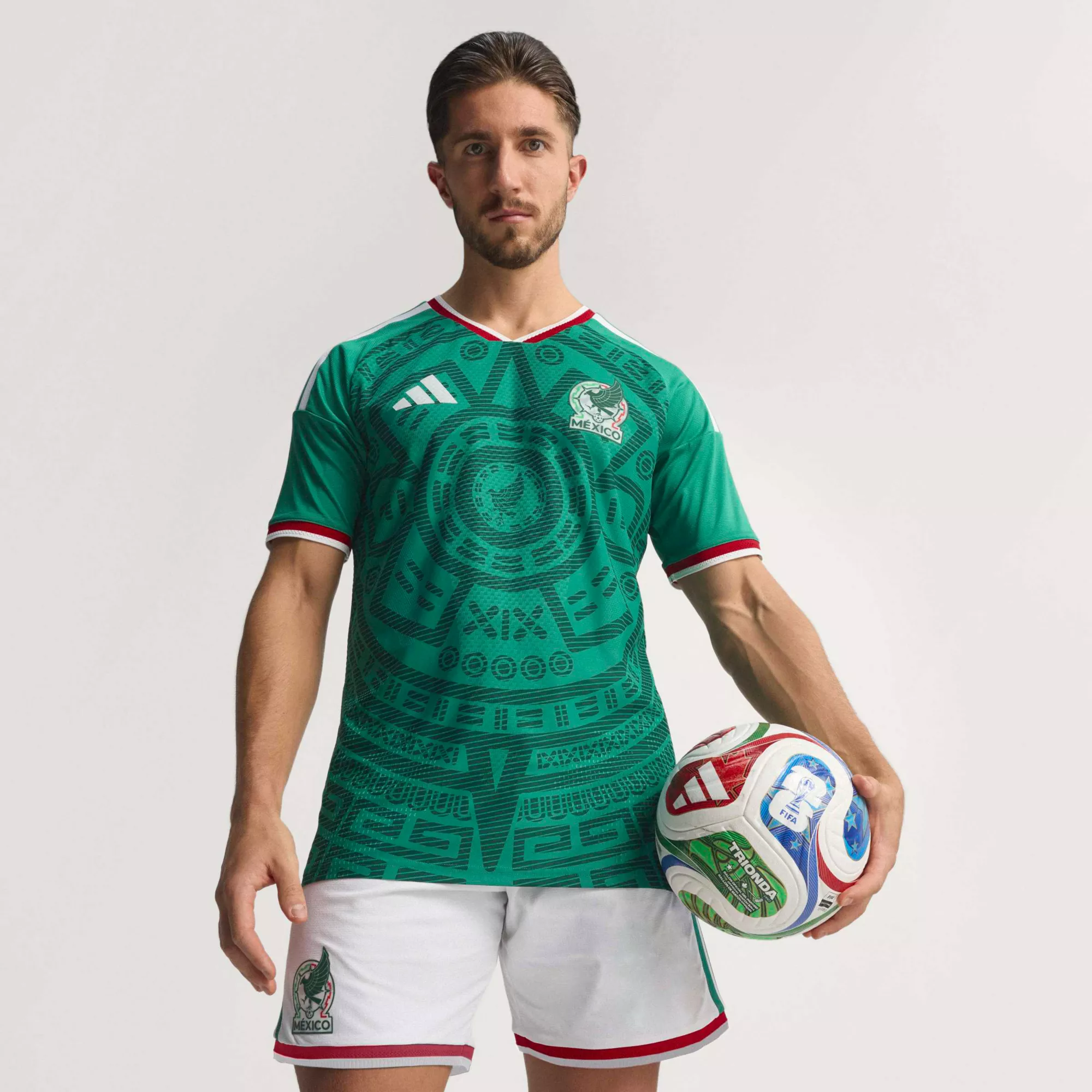 adidas Adult Mexico 2026 Home Authentic Jersey