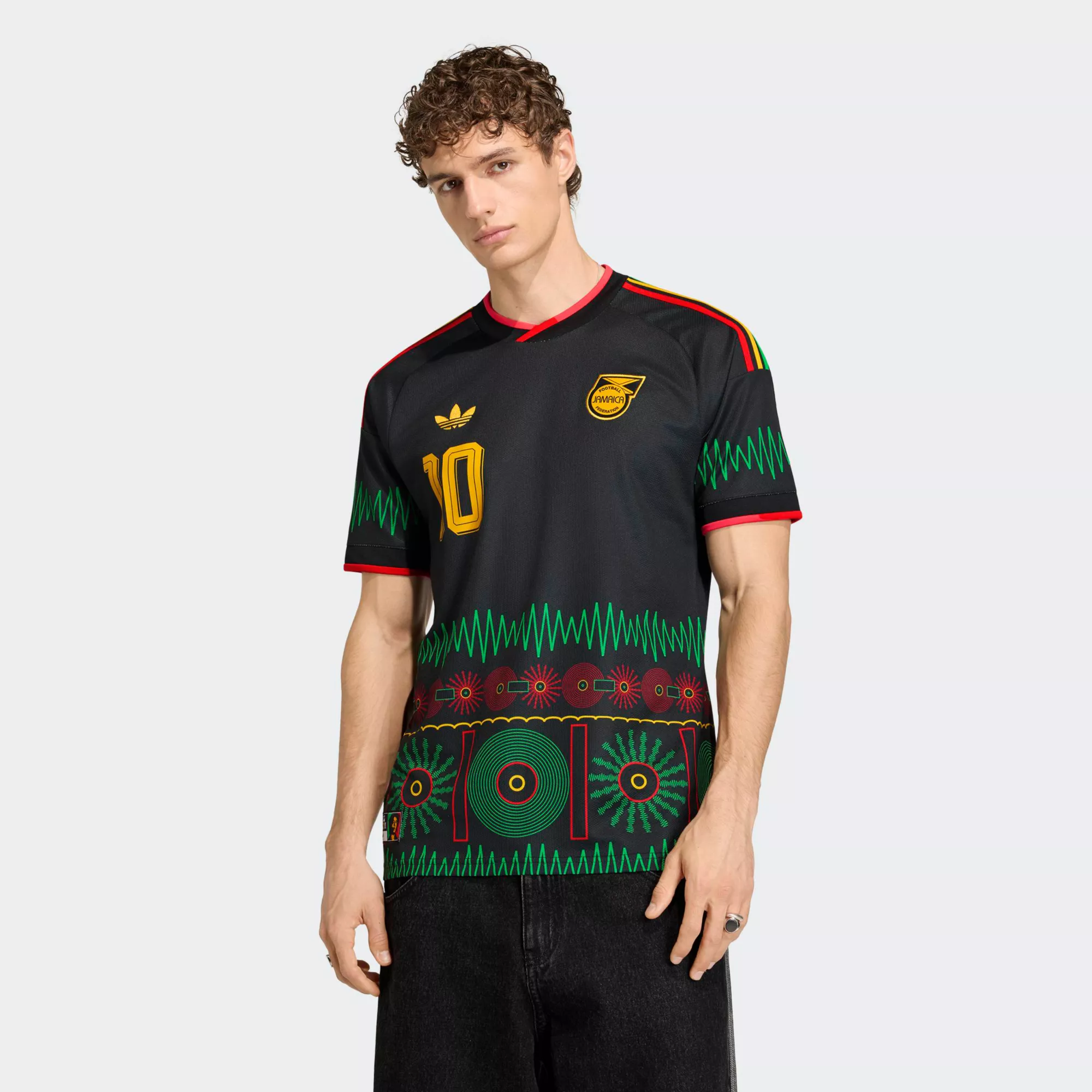 adidas Adult Jamaica Bob Marley #10 2026 Away Replica Jersey