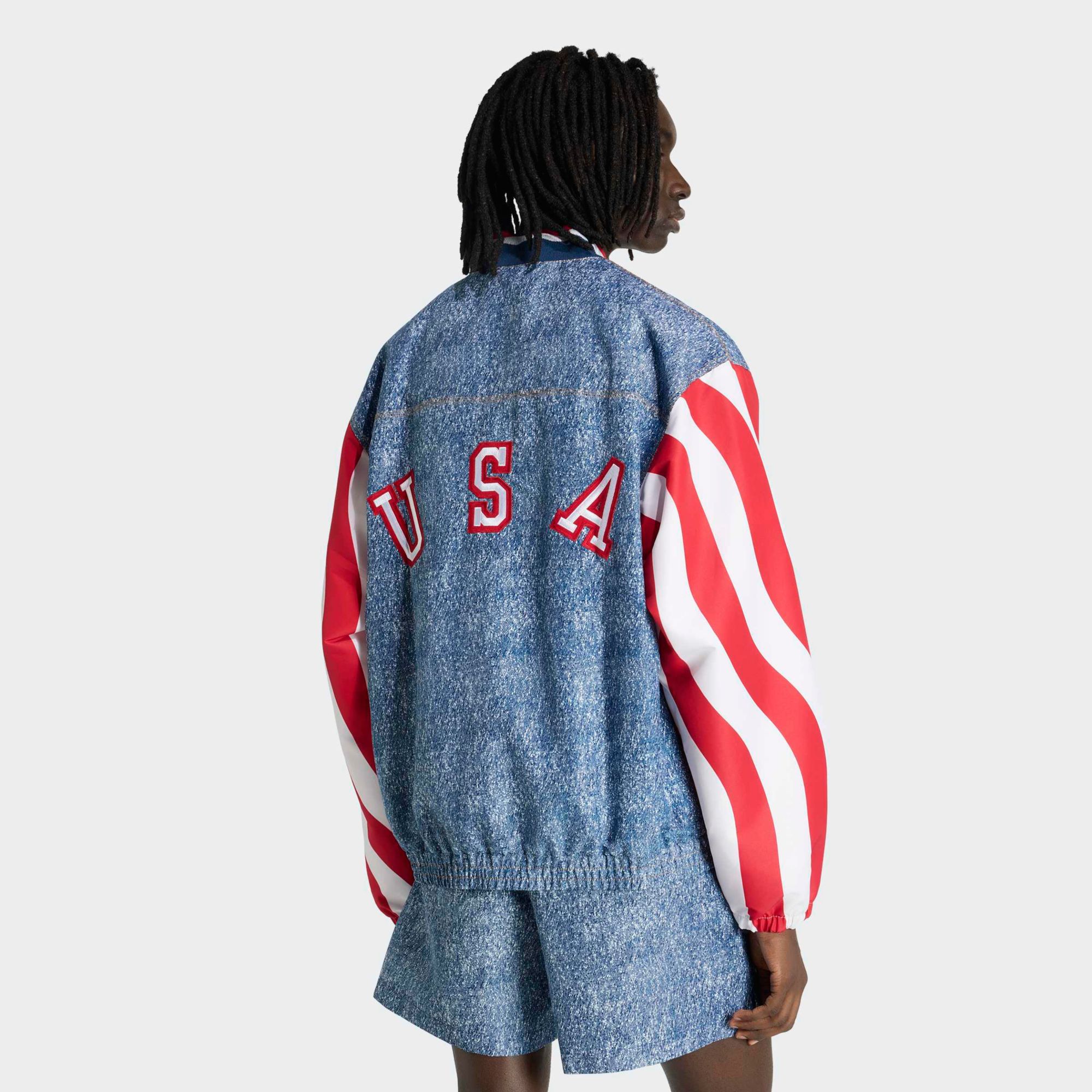 adidas Men's USA Denim Graphic Track Jacket | Dick's Sporting Goods