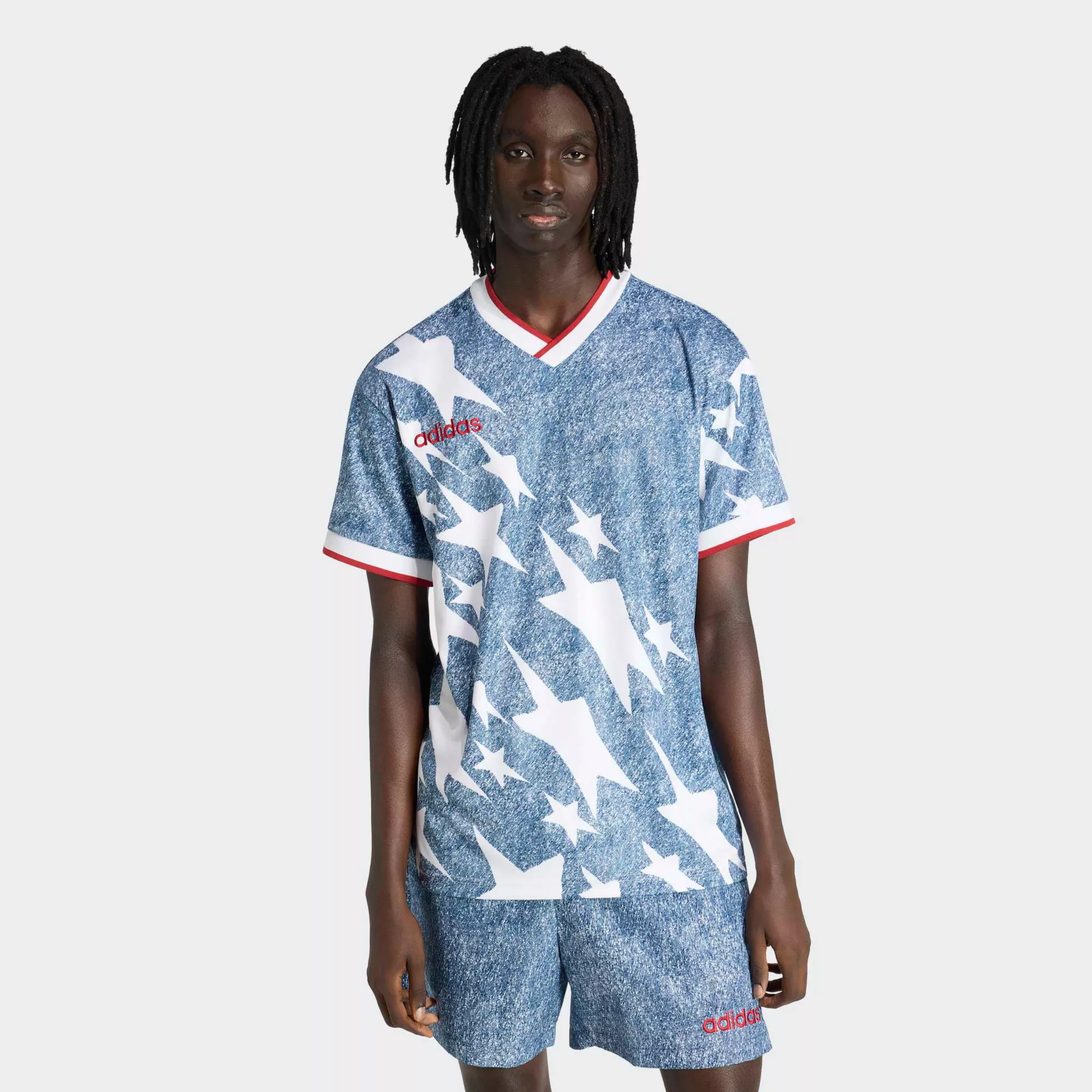 adidas Men's USA Denim Graphic Jersey