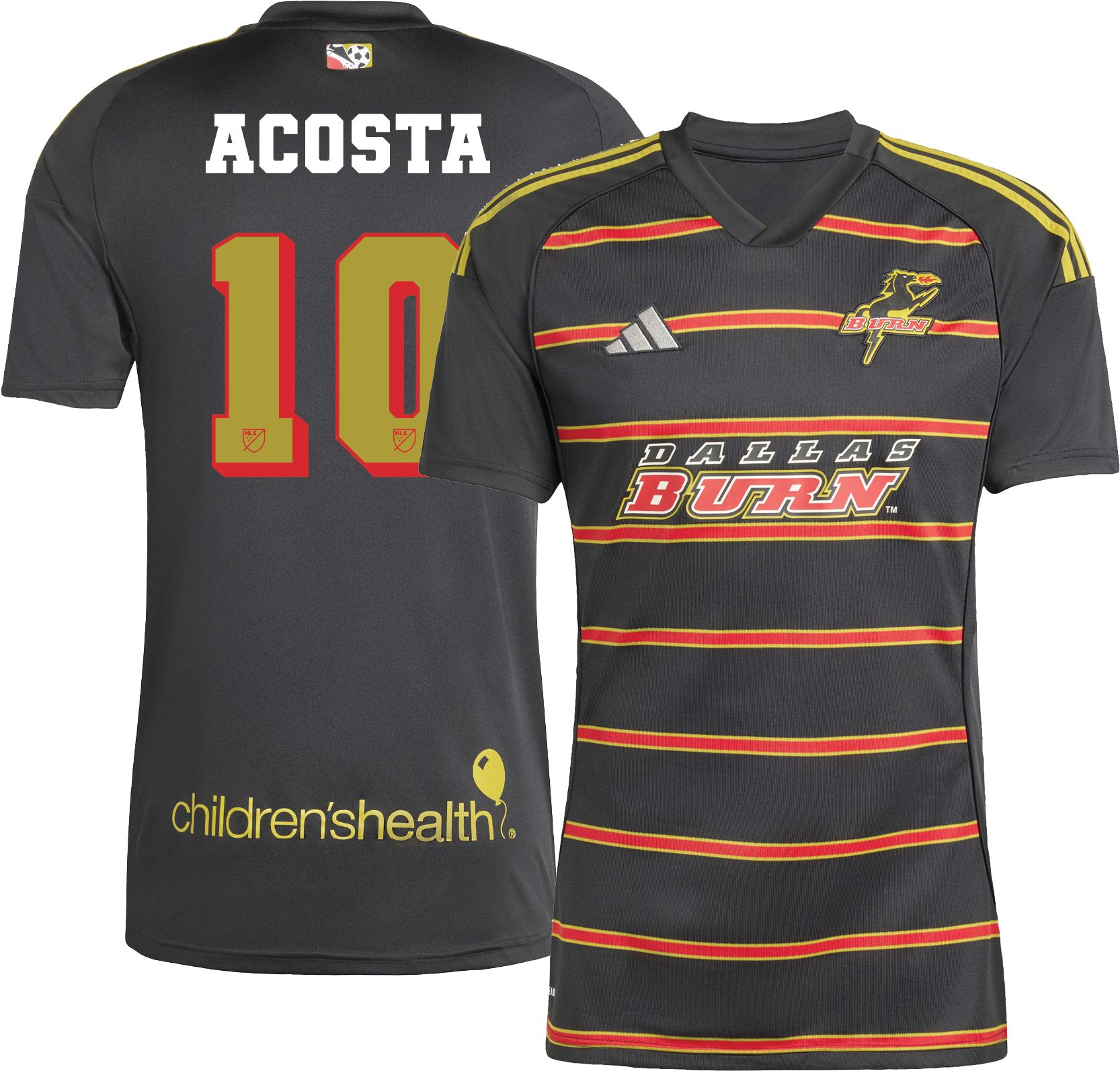 adidas Adult FC Dallas Luciano Acosta #10 2025 Third Replica