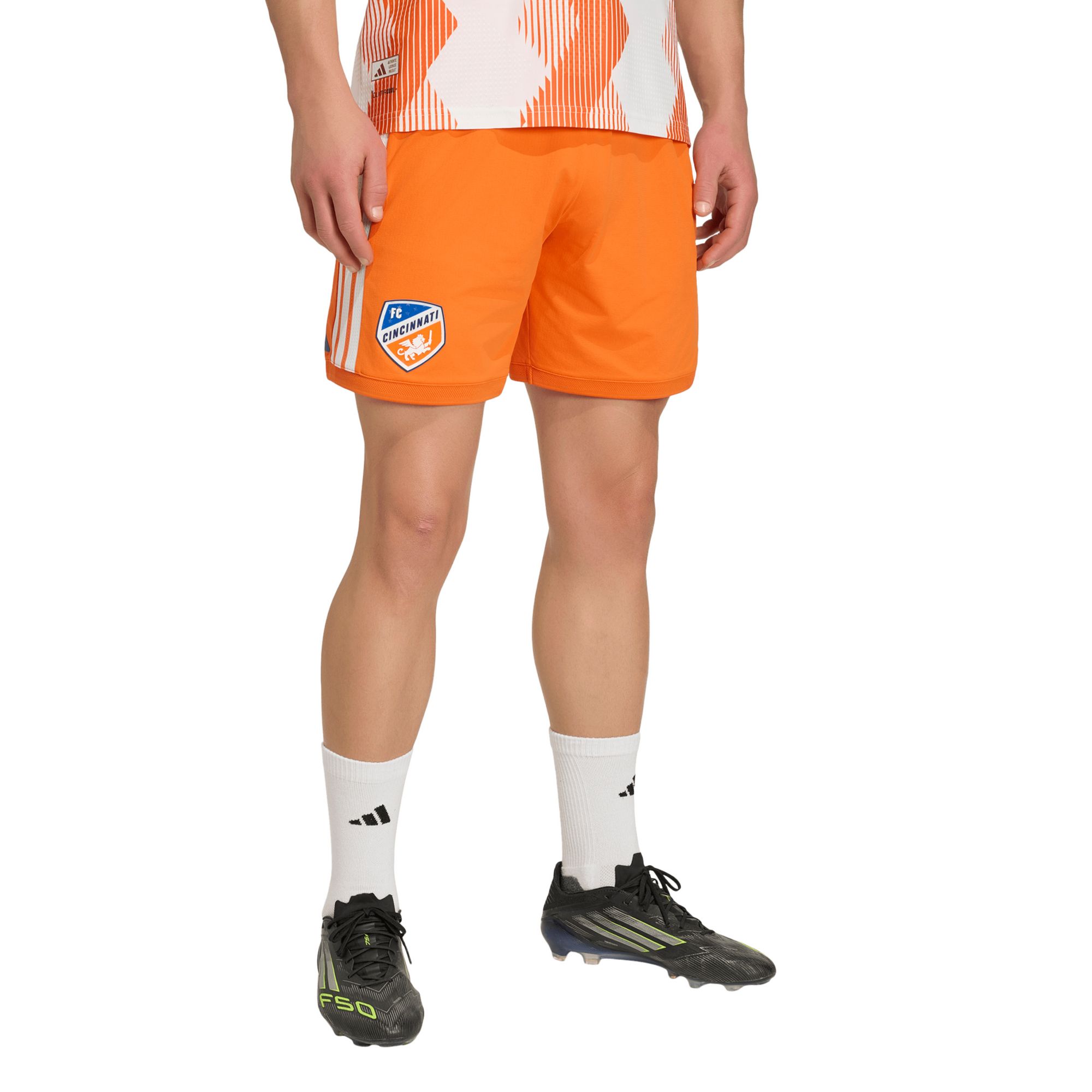 FC-296 SILVER925 21号 adidas Men's FC Cincinnati 2026 Secondary Authentic Shorts