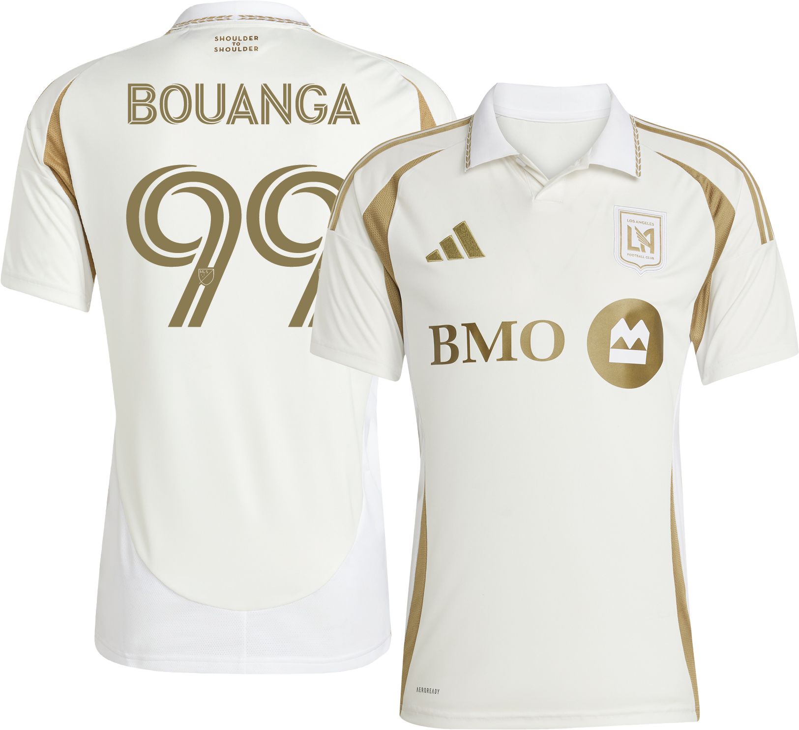 adidas Adult Los Angeles FC Denis Bouanga #99 2025 Secondary