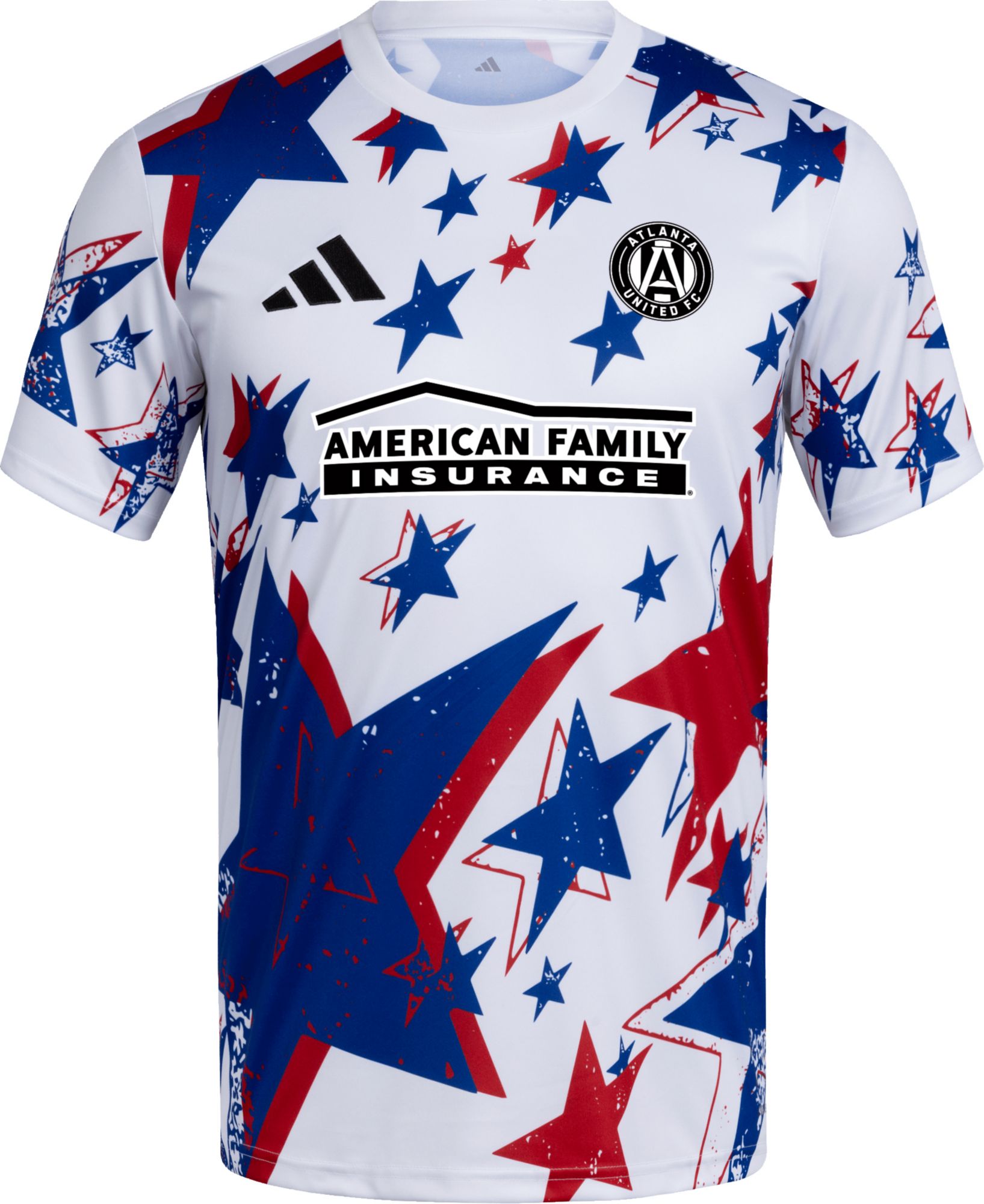 adidas Adult Atlanta United 2026 White Americana Prematch Jersey