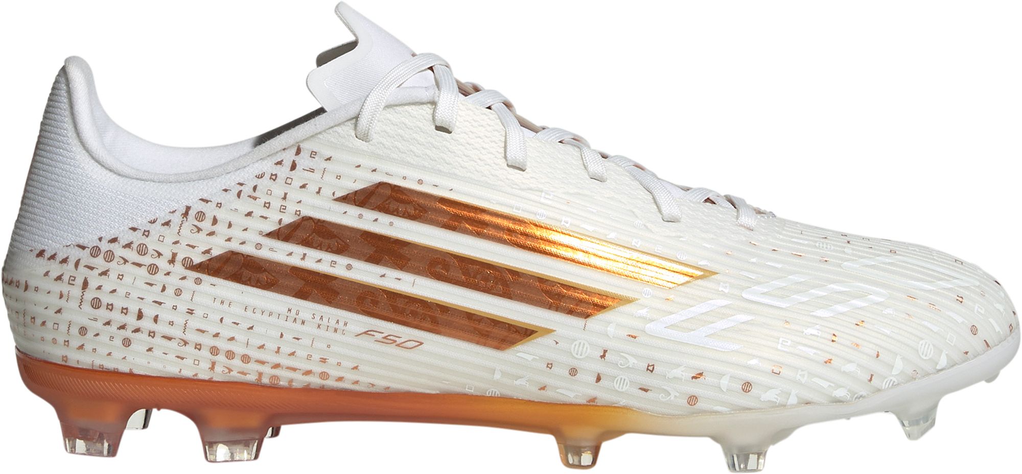 ホワイト/ゴールド adidas F50 サッカーシューズ