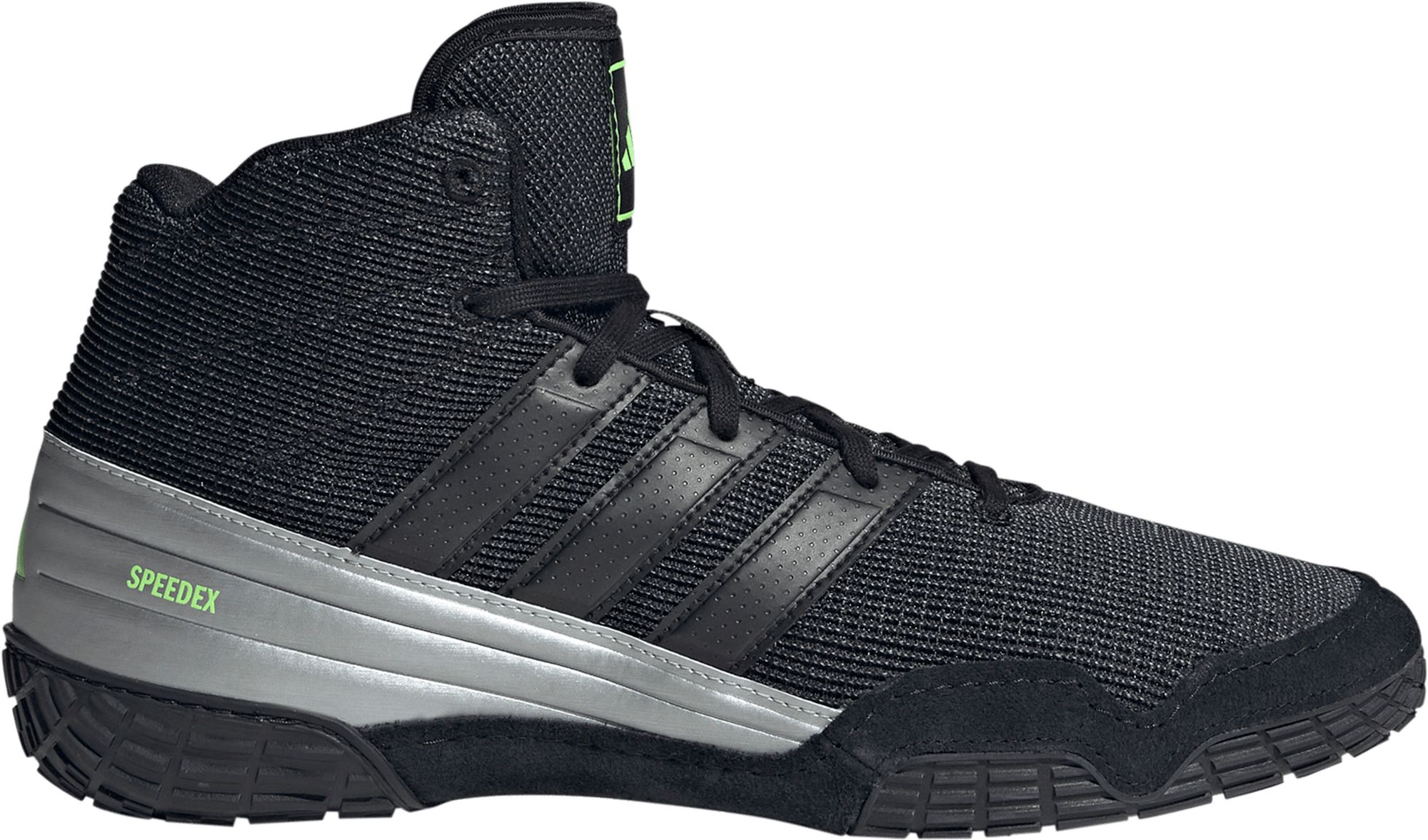 Adidas Speedex Wrestling Shoes Mens 10 Gold White Black JQ4982 Athletic Boots Adidas Mat Wizard Hype Adult Wrestling Shoes EF1476 - Black  main image 3