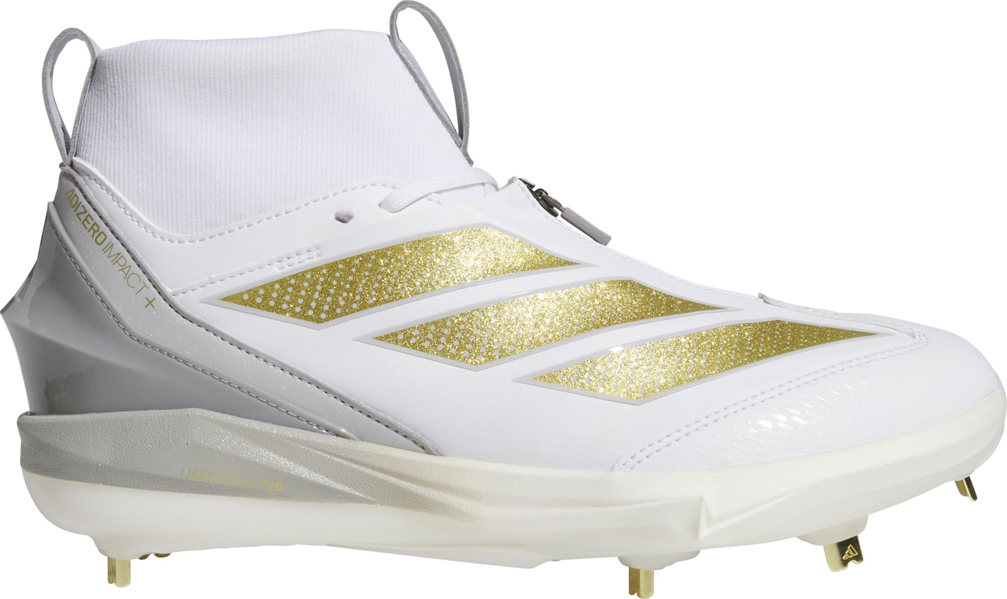 adidas Men's adizero Impact+ 2.0 Mid Metal Baseball Cleats