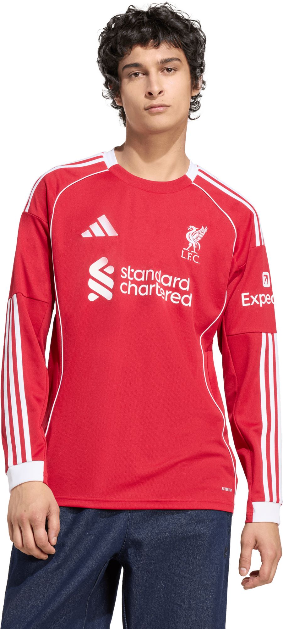 adidas Men's 2025 Liverpool Red Home Replica Jersey | Dick's