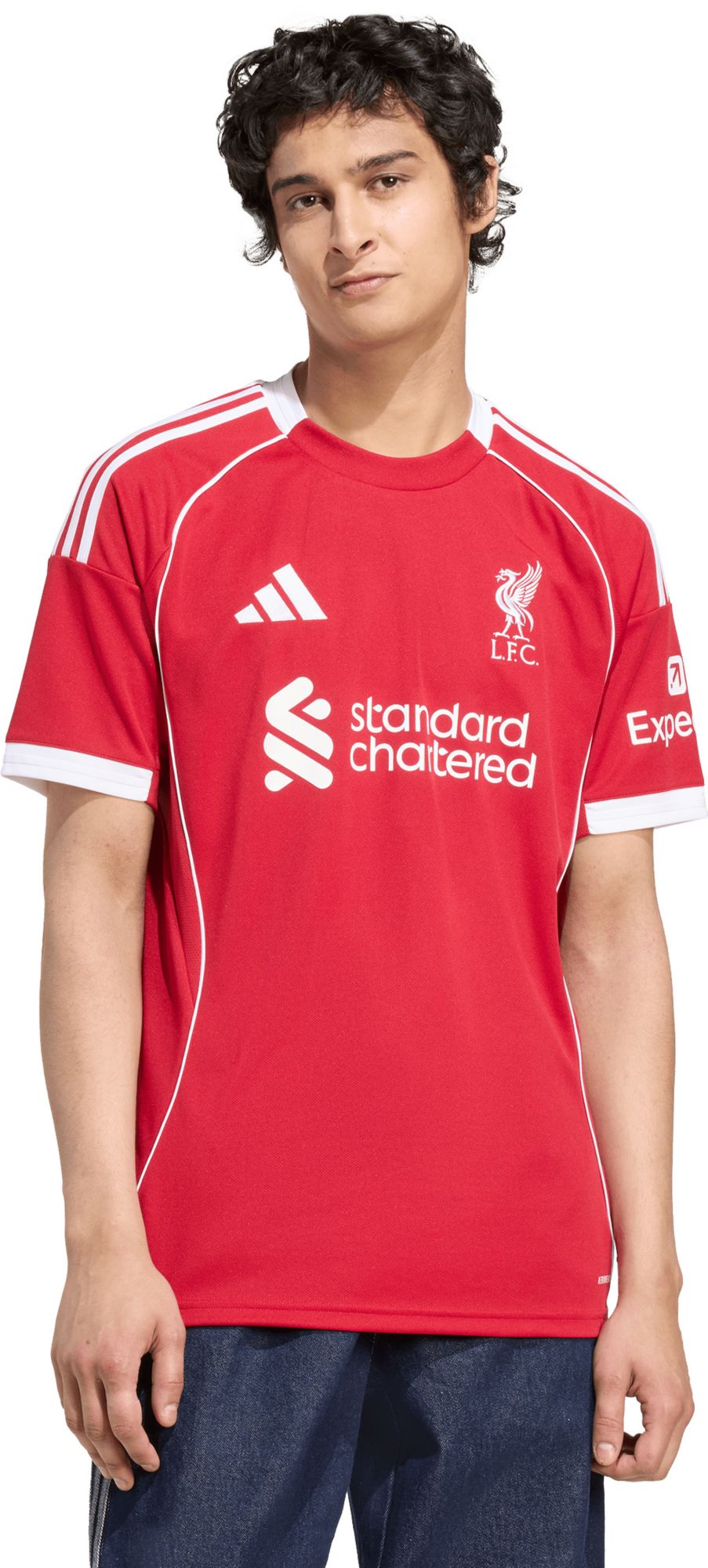 adidas Men's 2025 Liverpool Red Home Replica Jersey | Dick's