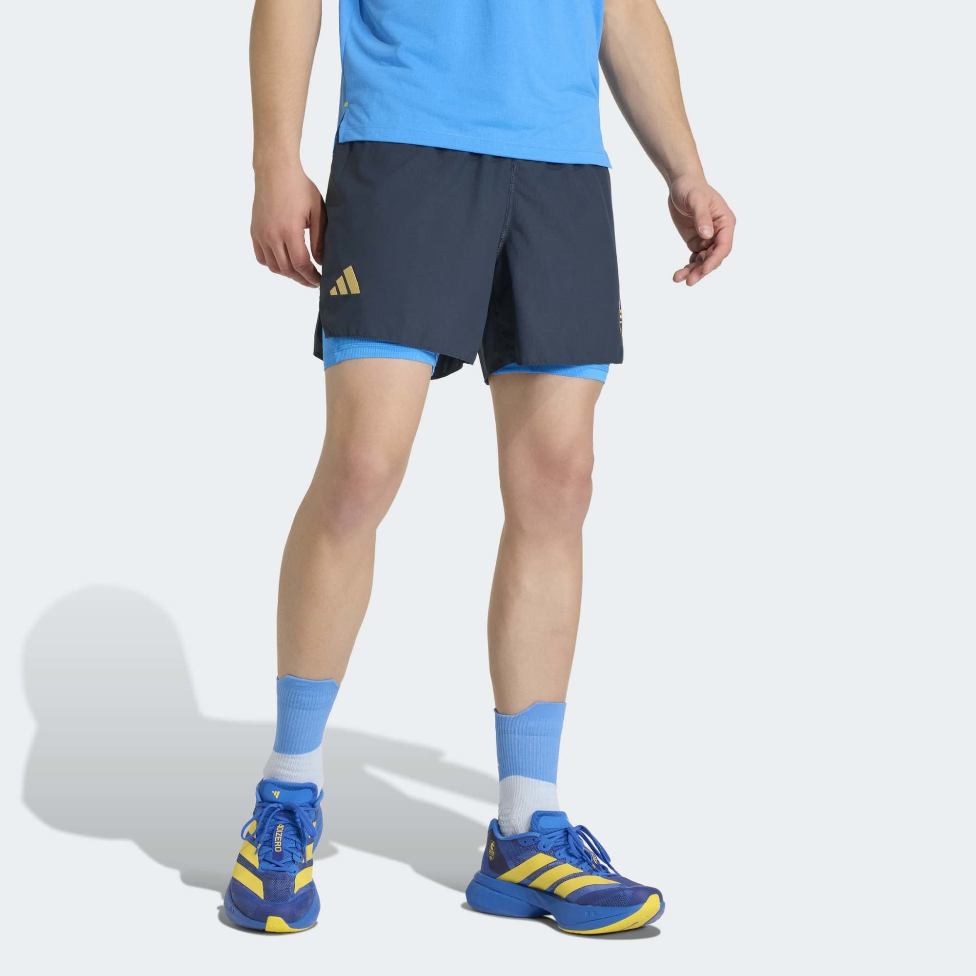adidas Men's Boston Marathon 2026 2-in-1 Shorts | Dick's Sporting