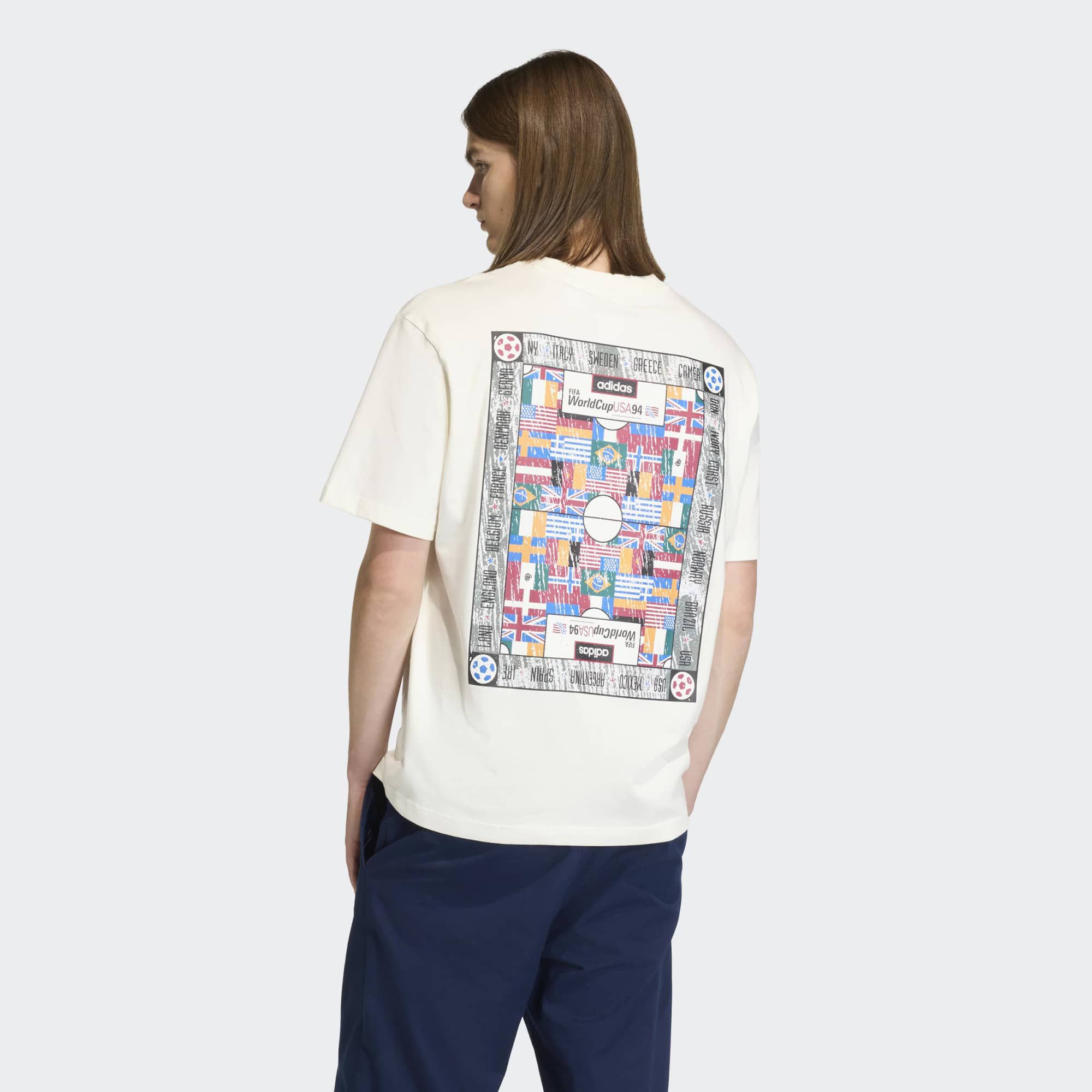 adidas Originals Men's Archive Country Flag Graphic T-Shirt