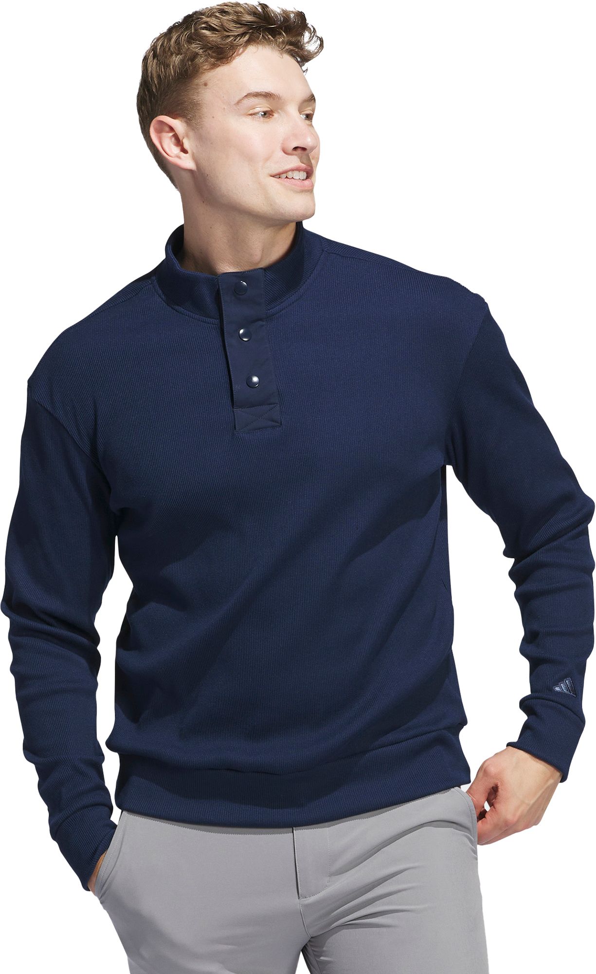 adidas Men's Go-To Cozy Golf Pullover | Dick's Sporting Goods