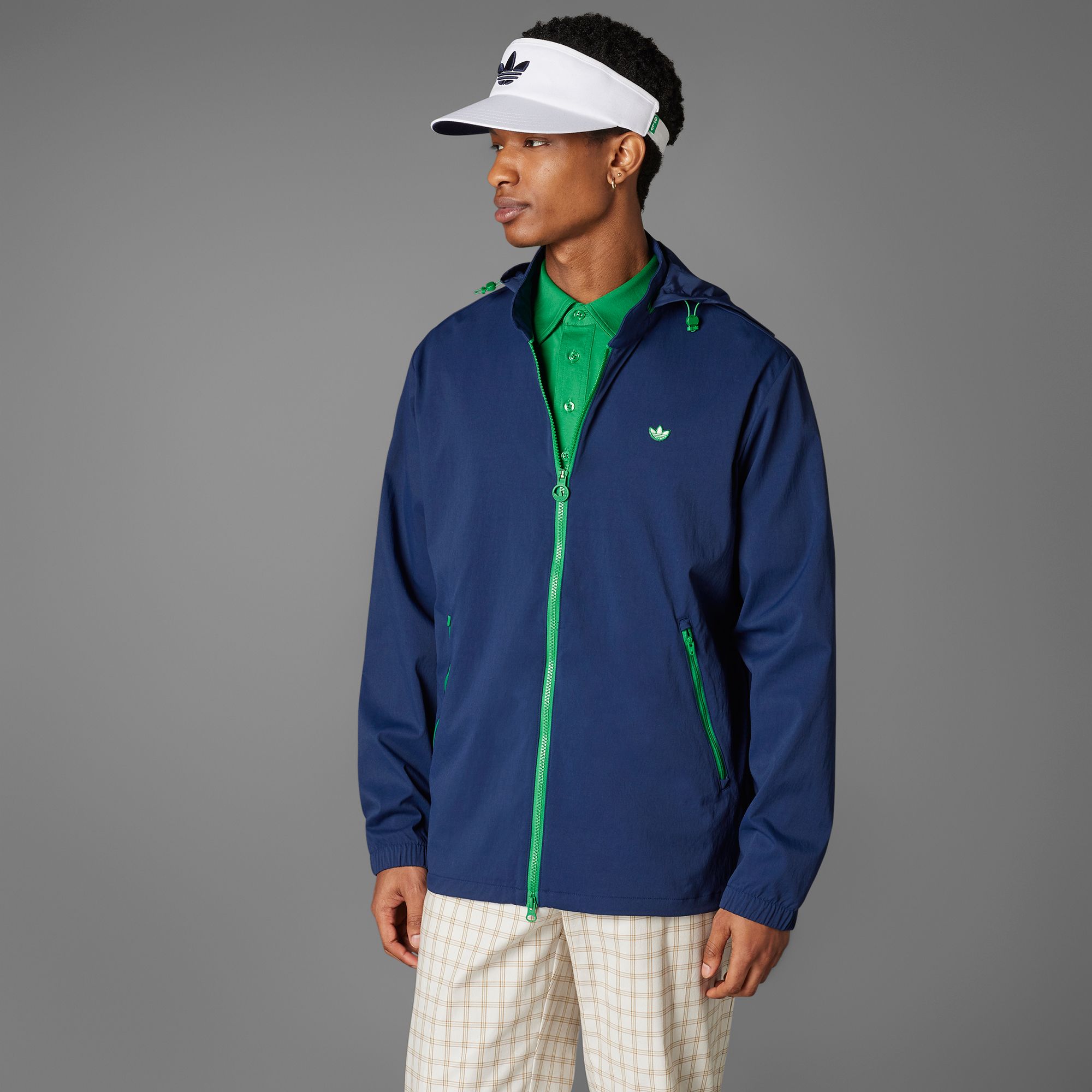 adidas Originals Men's Convertible Hooded Golf Jacket | Golf Galaxy