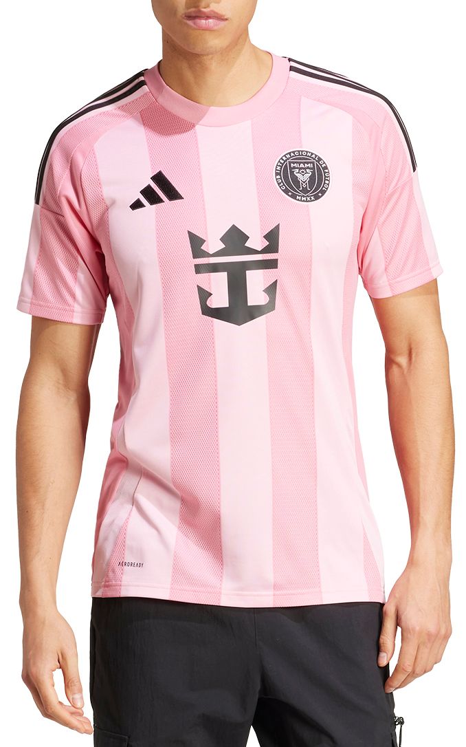 adidas Adult Inter Miami CF 2025 Pink Primary Replica Jersey