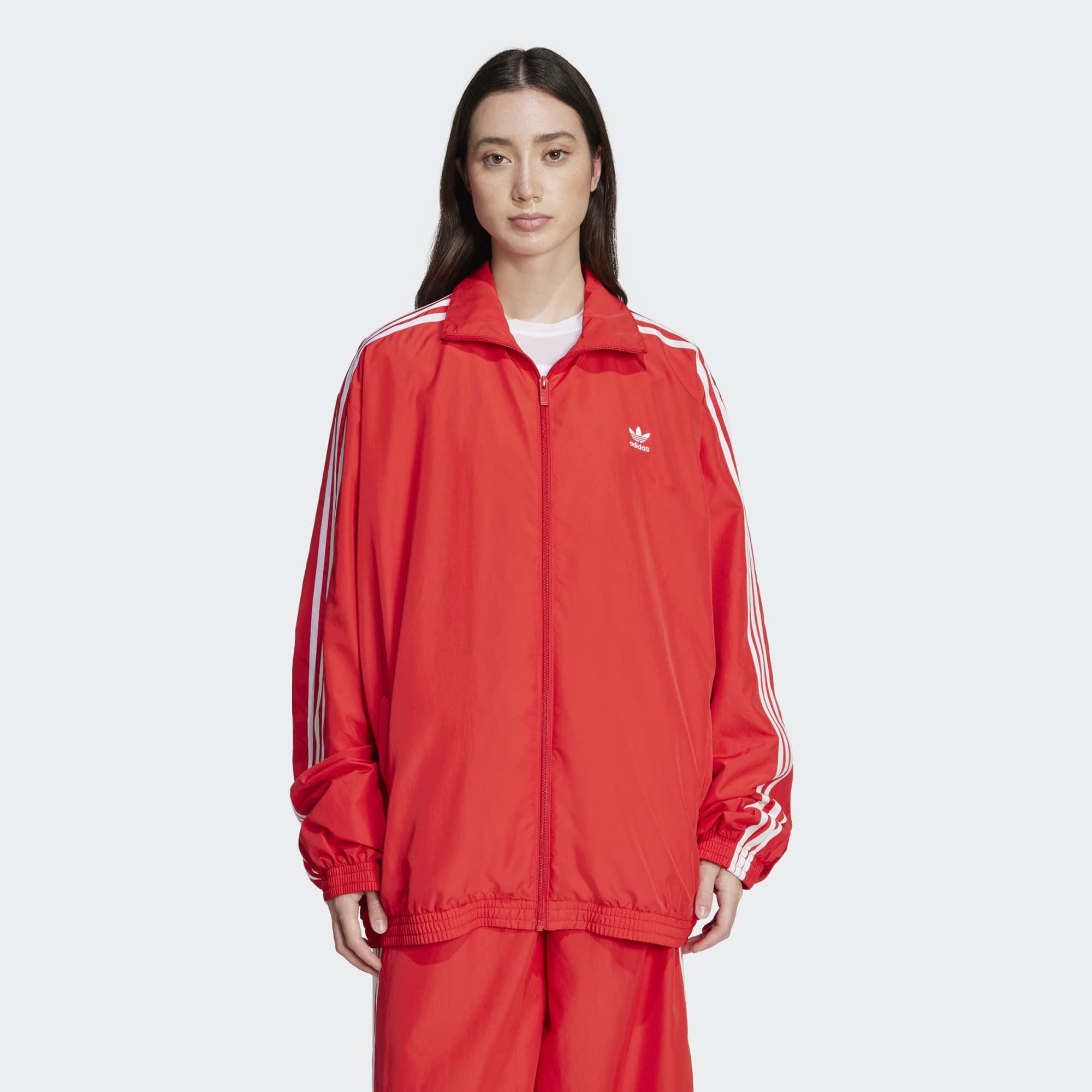 ジャケット・アウター adidas FIREBIRD OVERSIZED TRACKTOP adidas Originals Women's Firebird Oversized Tracktop | Dick's