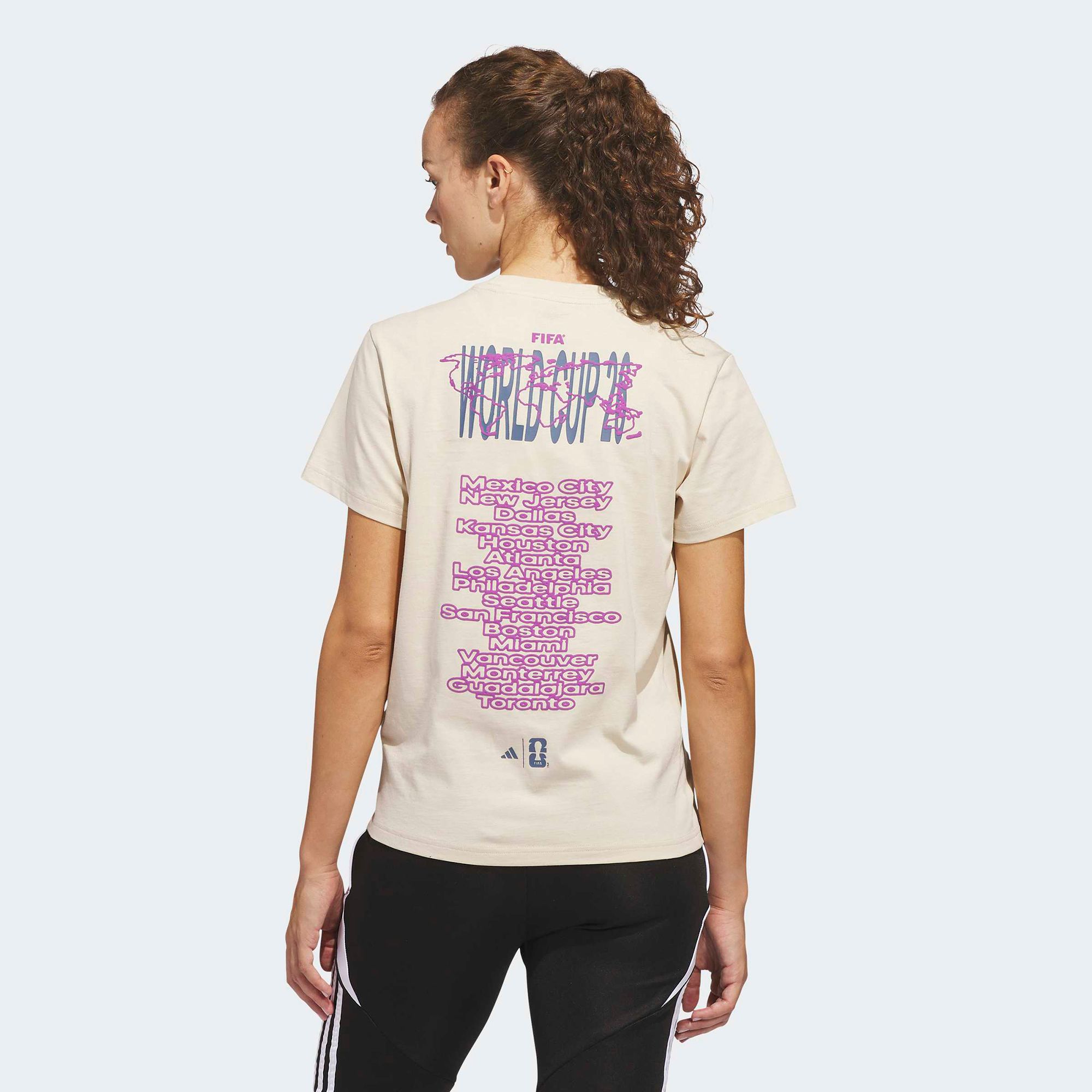adidas Women's FIFA World Cup 2026 Off-White T-Shirt | Dick's